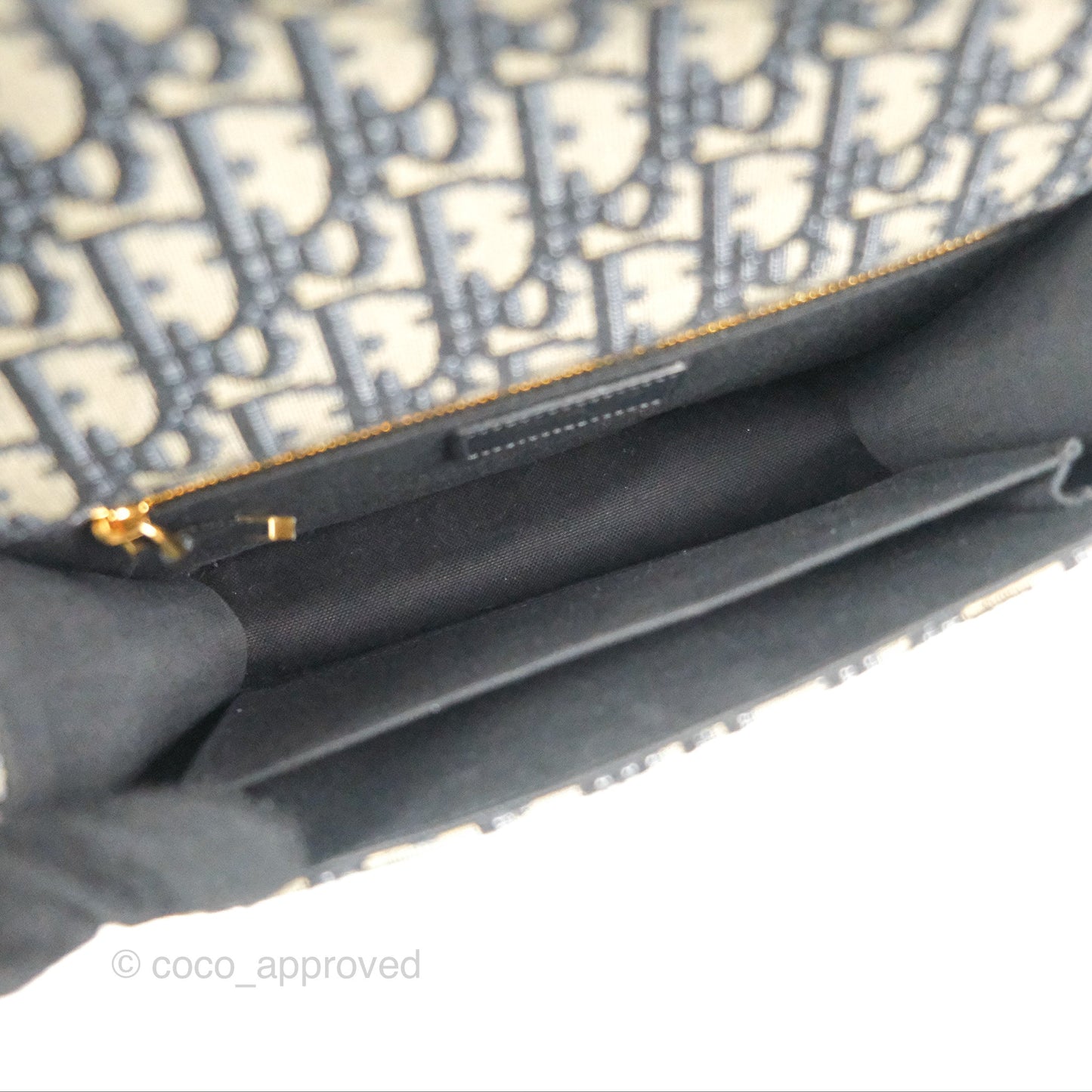 Dior 30 Montaigne Bag Blue Dior Oblique Jacquard