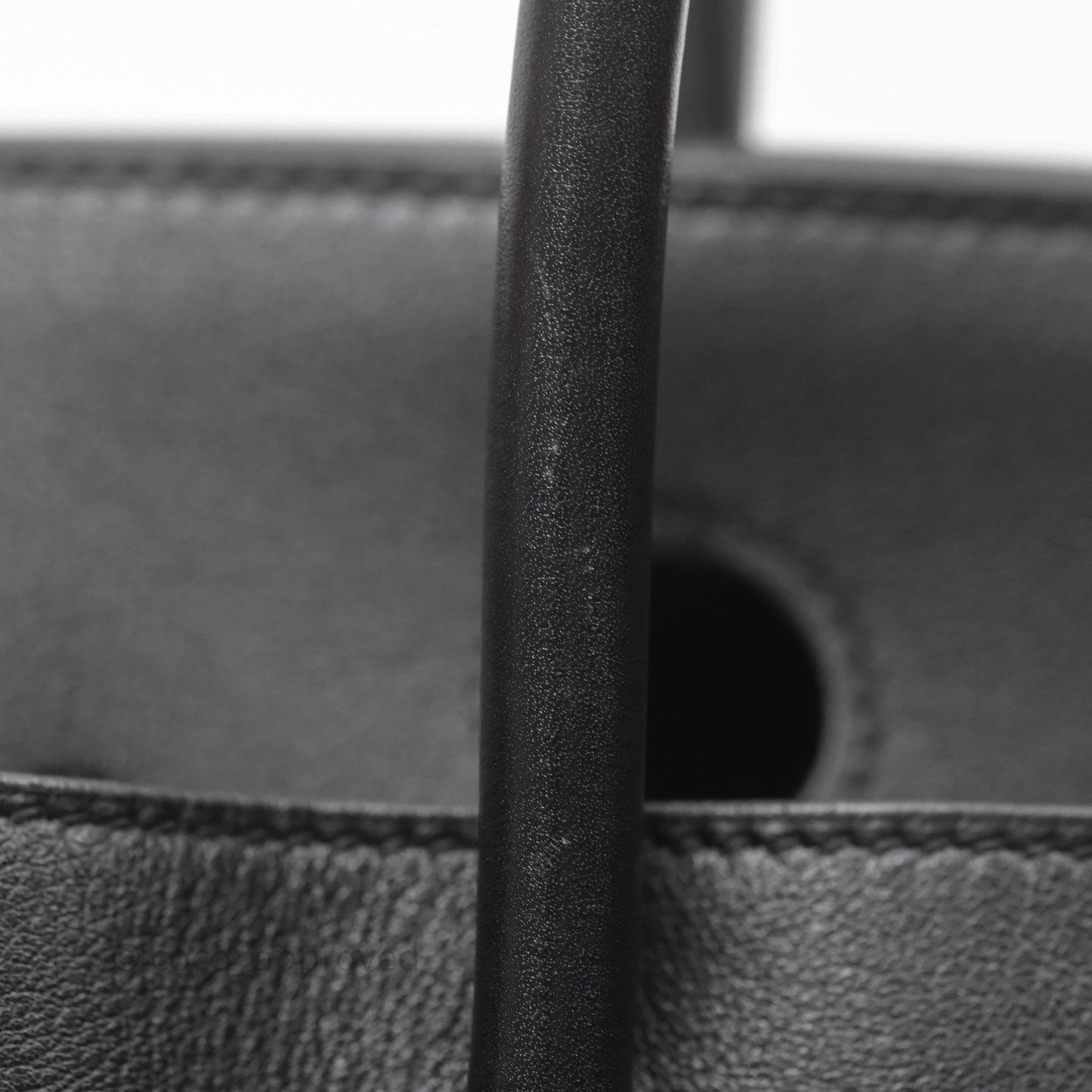 Hermès Birkin 30 Noir 89 Evergrain Palladium Hardware