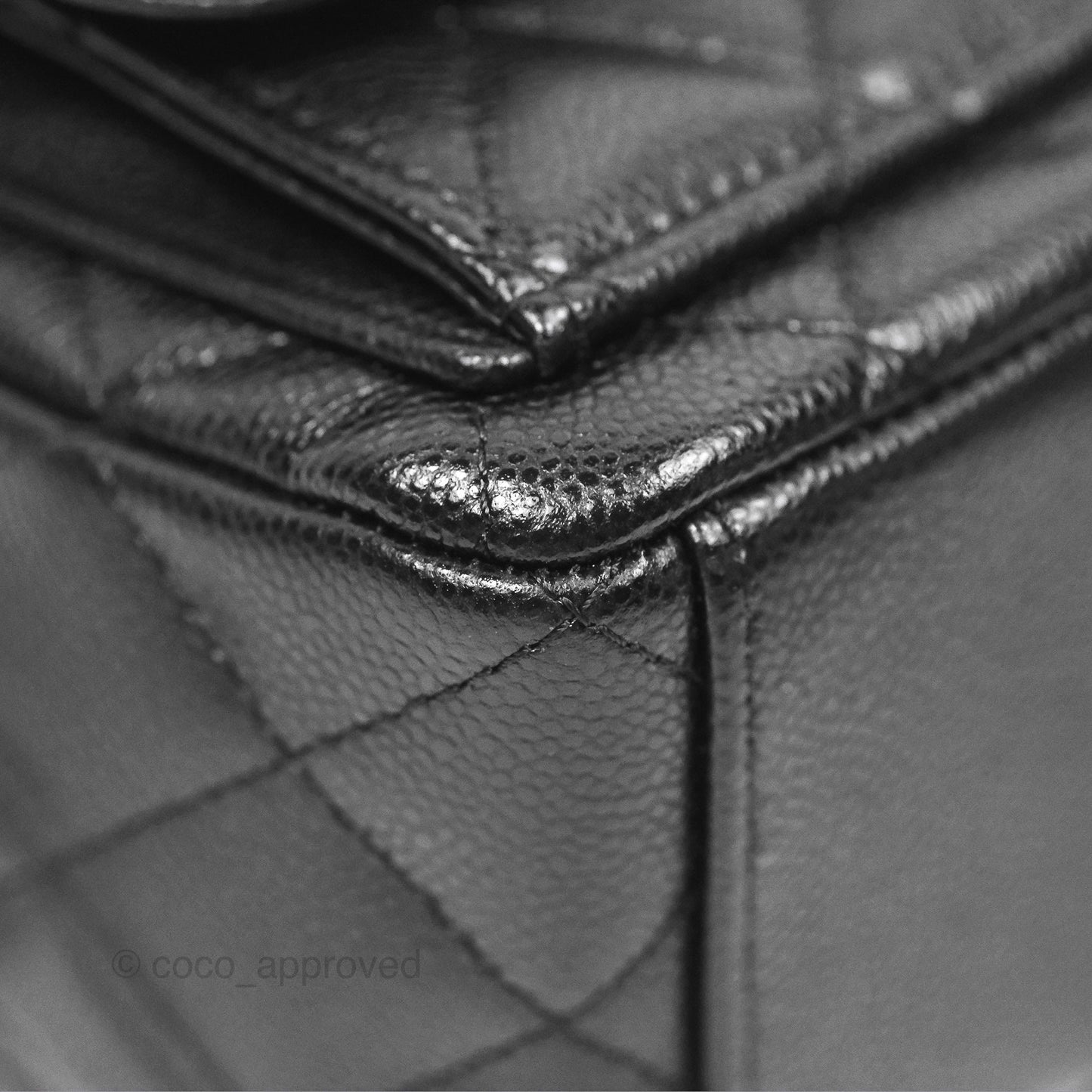 Chanel Classic Mini Backpack Black Caviar Gold Hardware