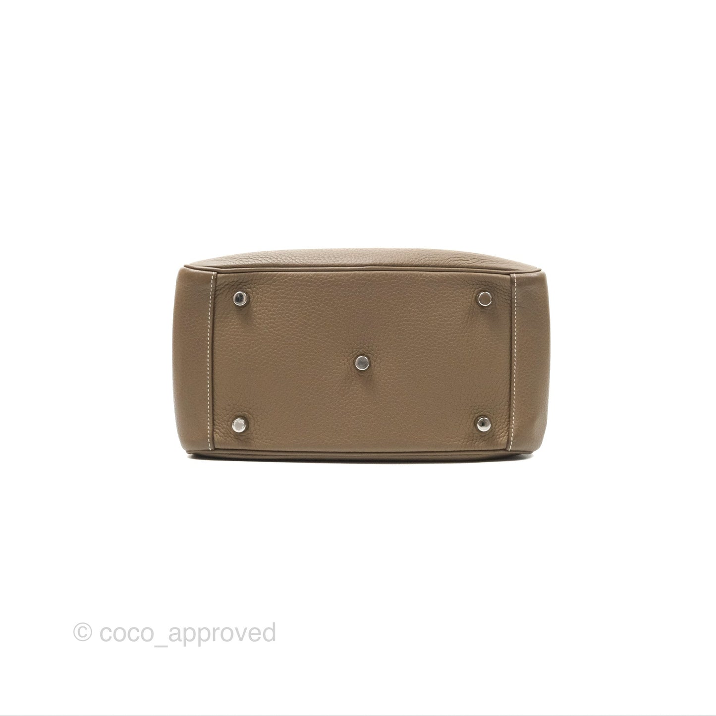 Hermès Lindy 26 Etoupe Clemence Palladium Hardware