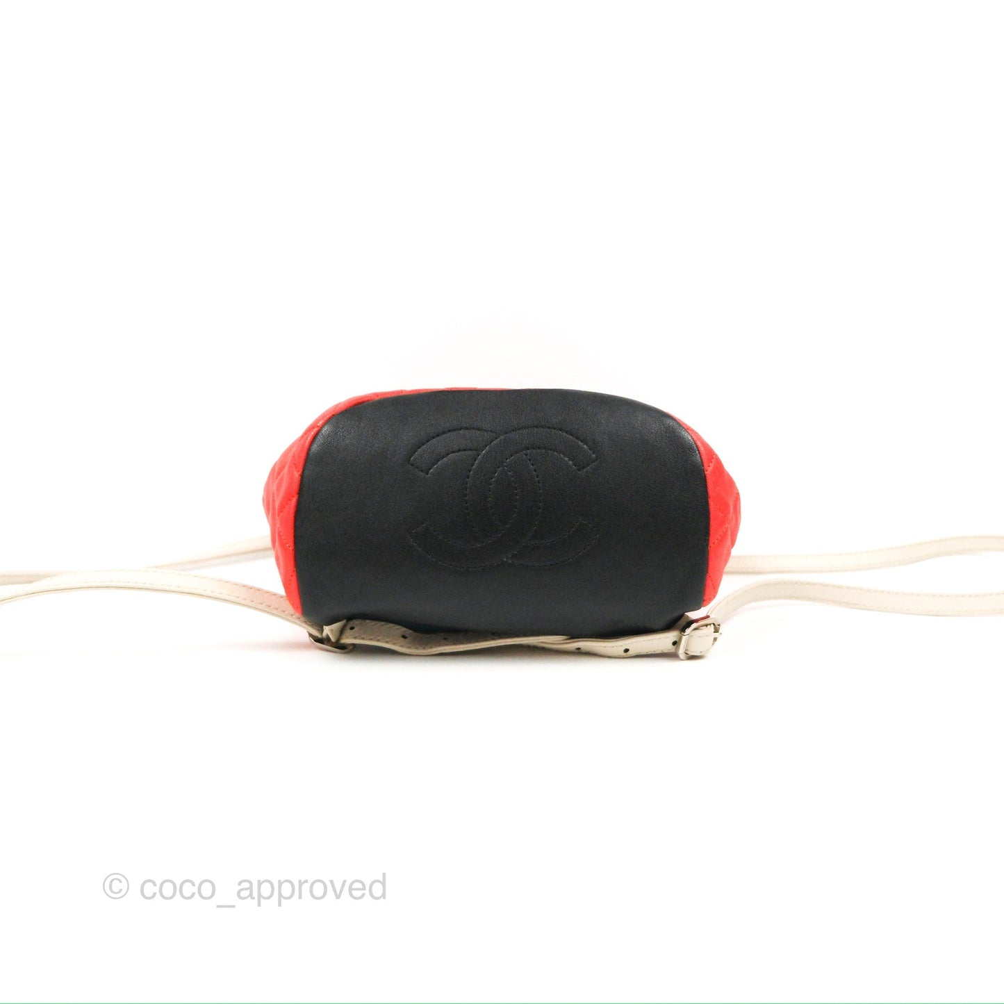 Chanel Quilted Small Cuba Urban Spirit Backpack Orange Lambskin