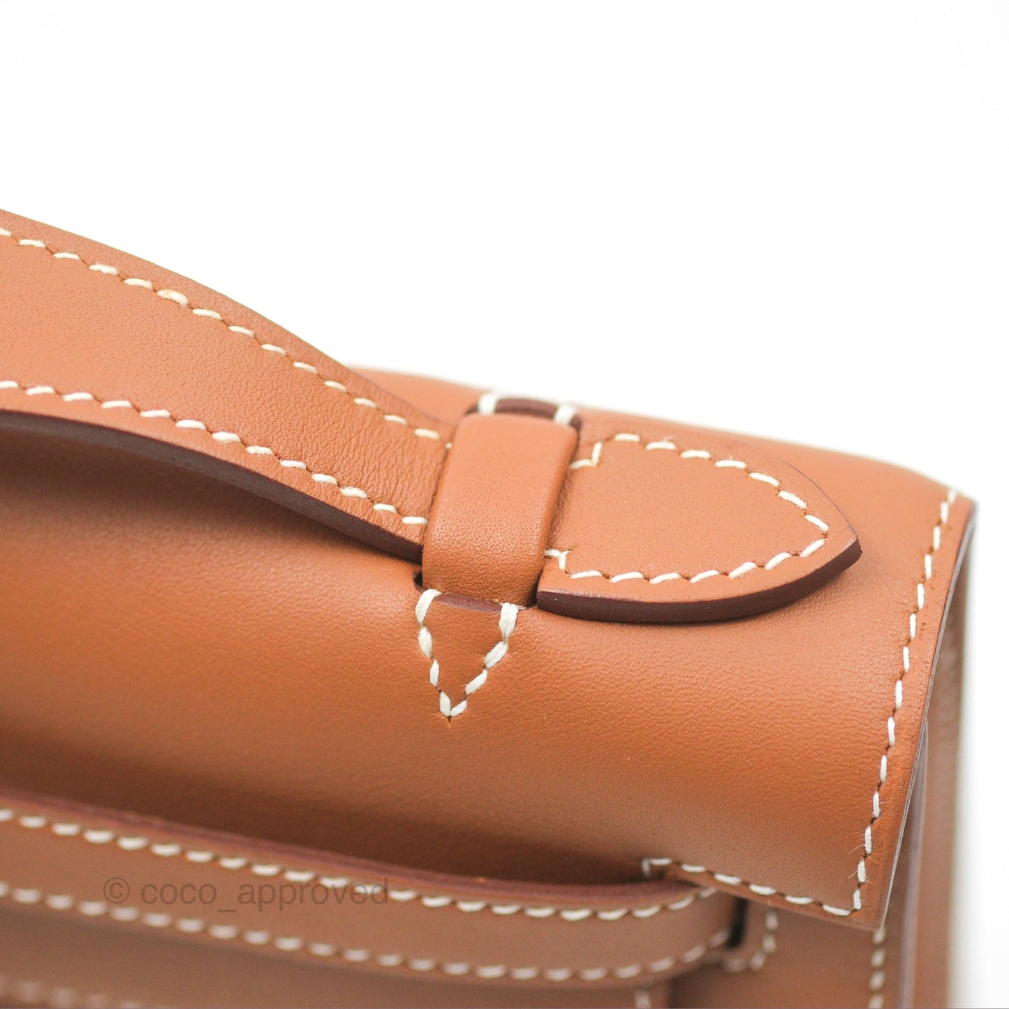 Hermès Kelly Mini Pochette Gold Swift Gold Hardware