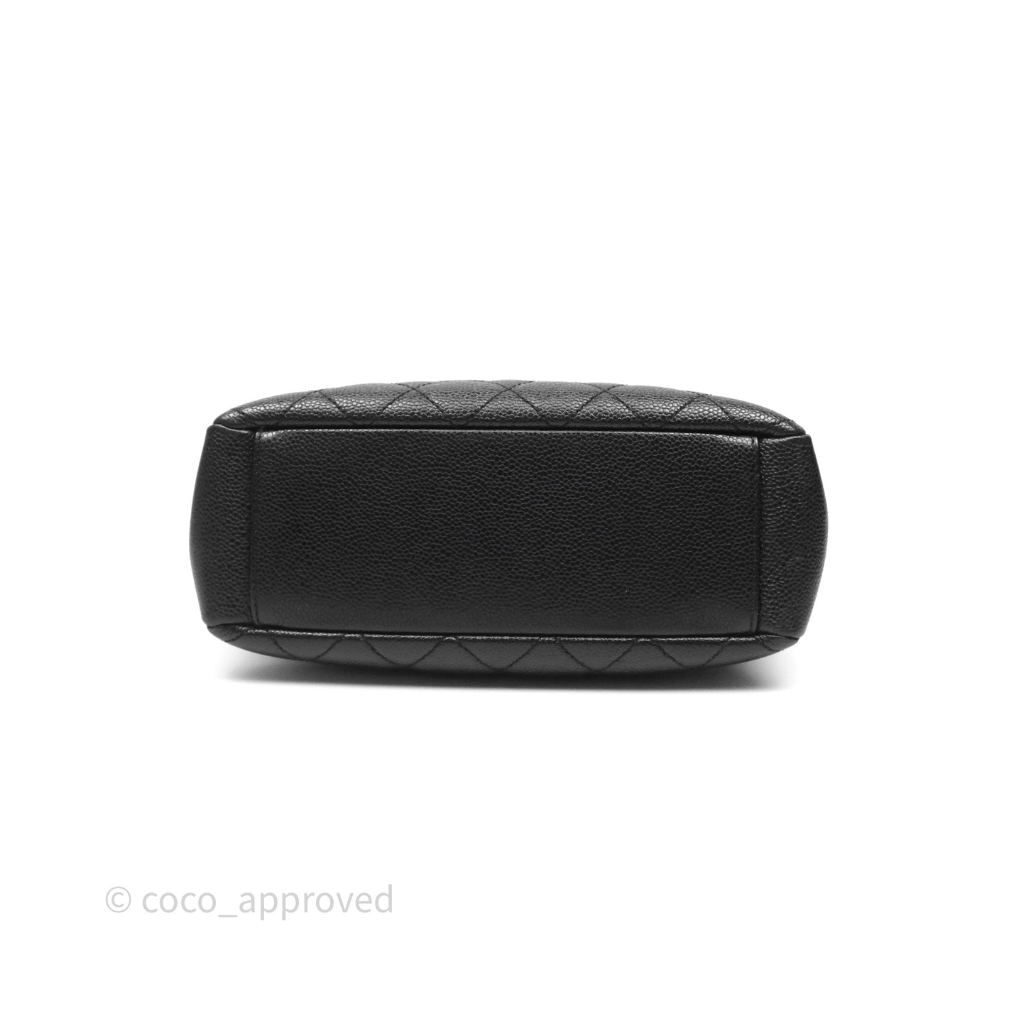 Chanel Vertical GST Black Caviar Gold Hardware