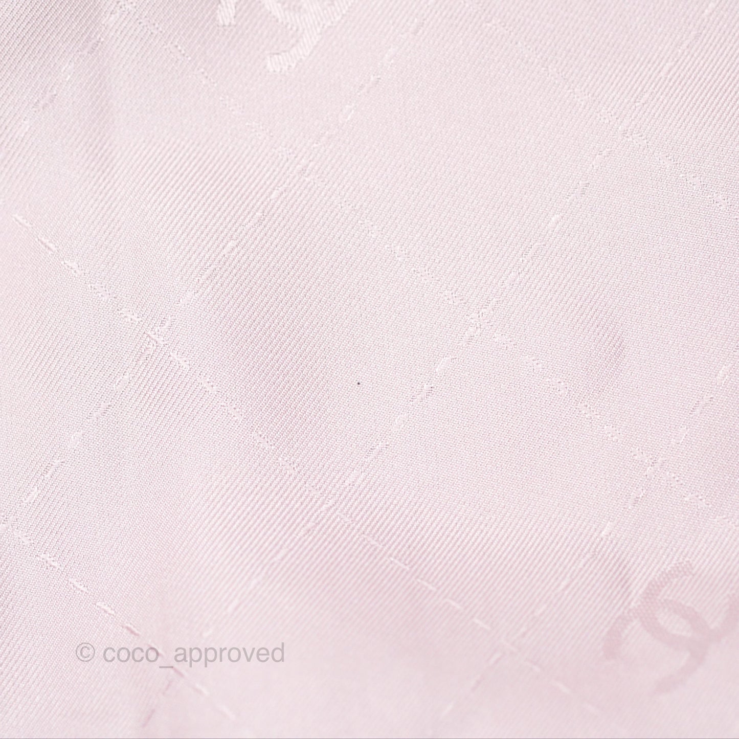 Chanel Logo Black/Pink Silk Scarf 90