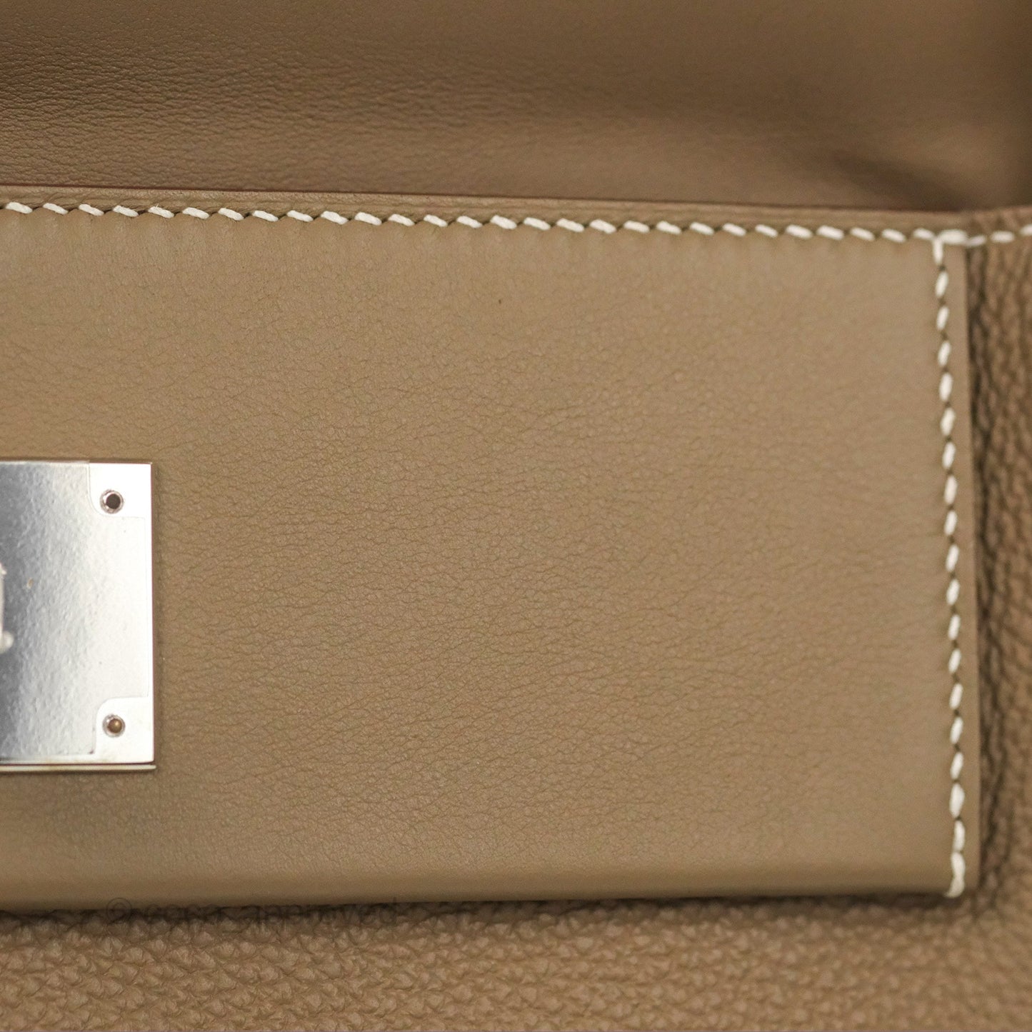 Hermès 24/24 29 Etoupe Togo Palladium Hardware