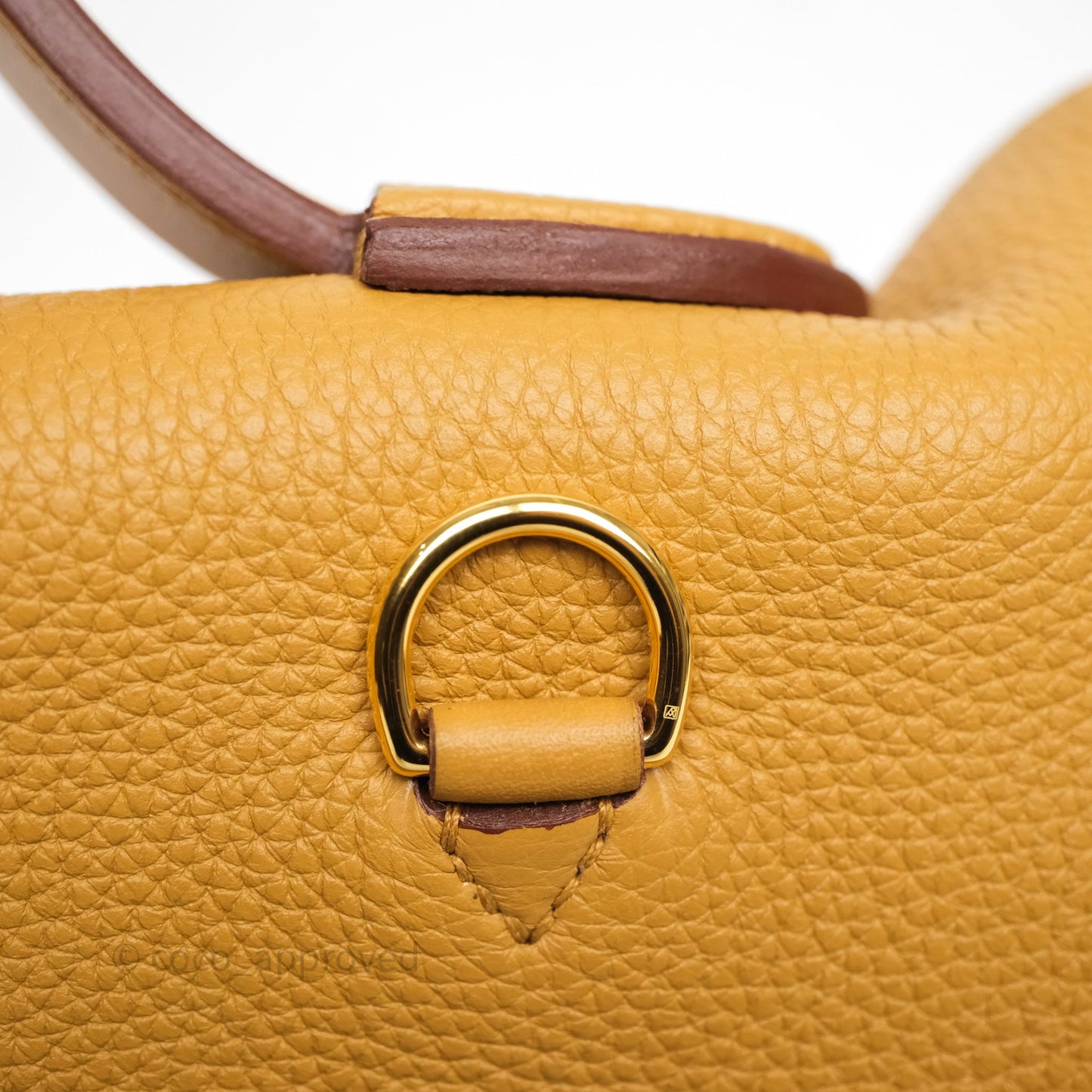Hermès 24/24 29 Sesame 2S/ Terre Battue R1 Clemence/ Swift Gold Hardware