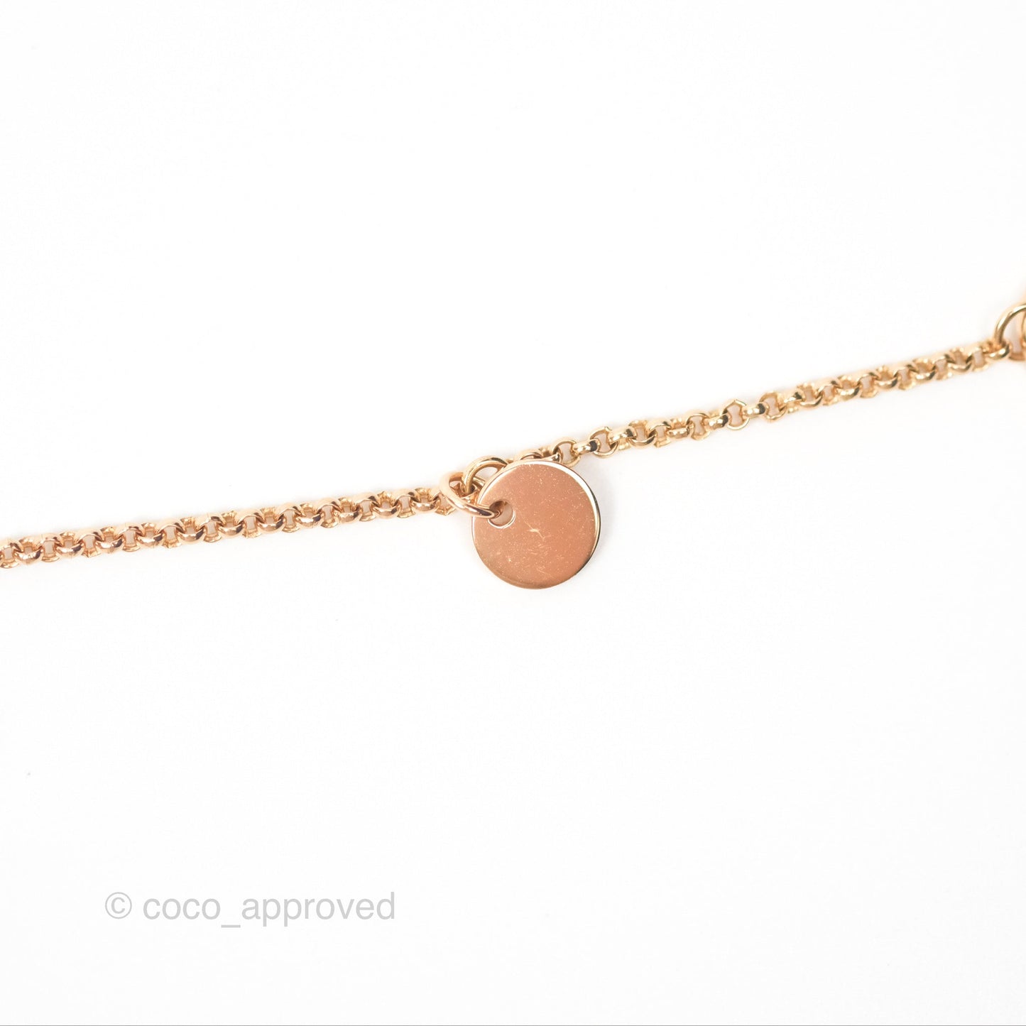 Hermes Ex-Libris Bracelet Rose Gold