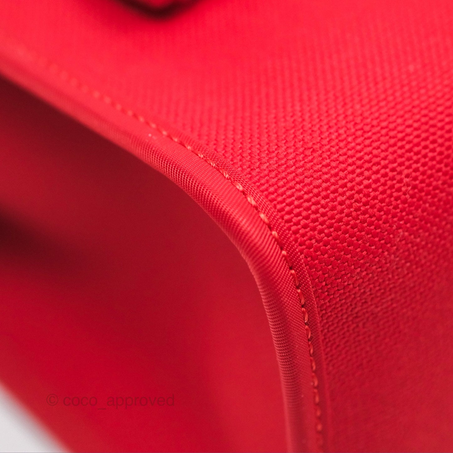 Hermès Herbag Zip 31 Rouge Tomate S5/ Naturel 27 Canvas Palladium Hardware