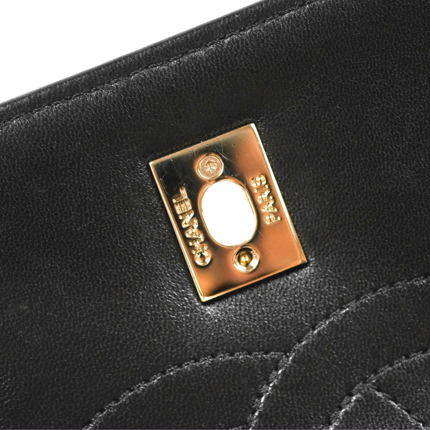 Chanel Trendy CC Small Black Lambskin Gold Hardware
