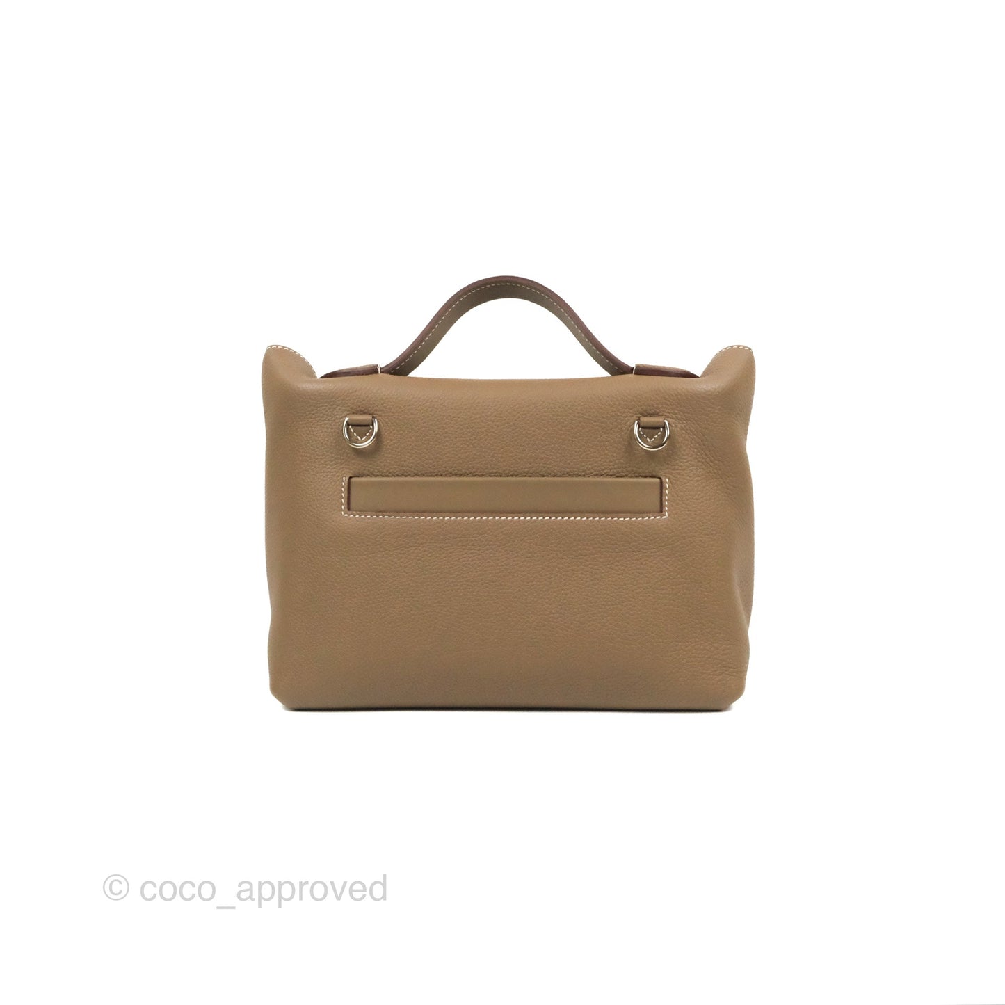 Hermès 24/24 29 Etoupe Togo Palladium Hardware