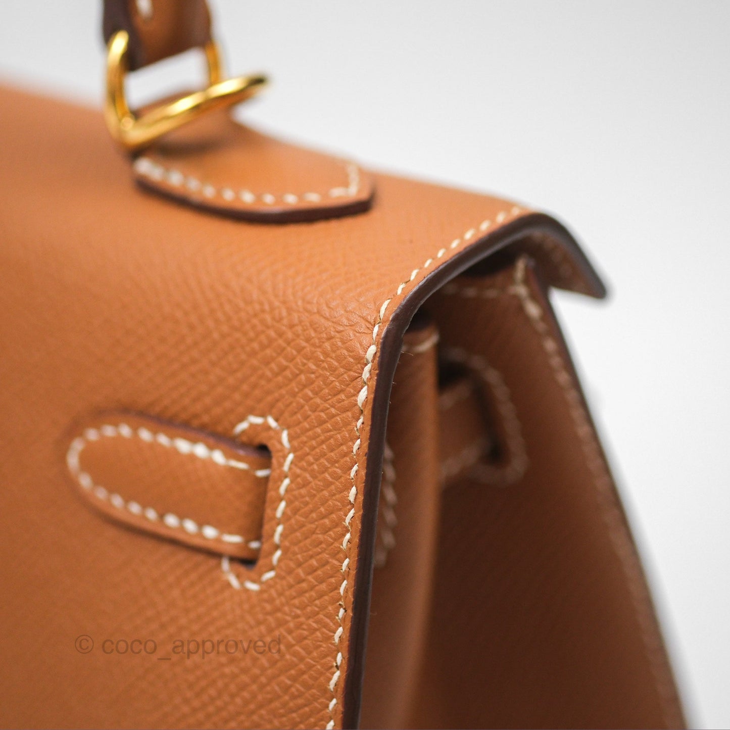 Hermès Kelly 25 Sellier Gold 37 Epsom Gold Hardware