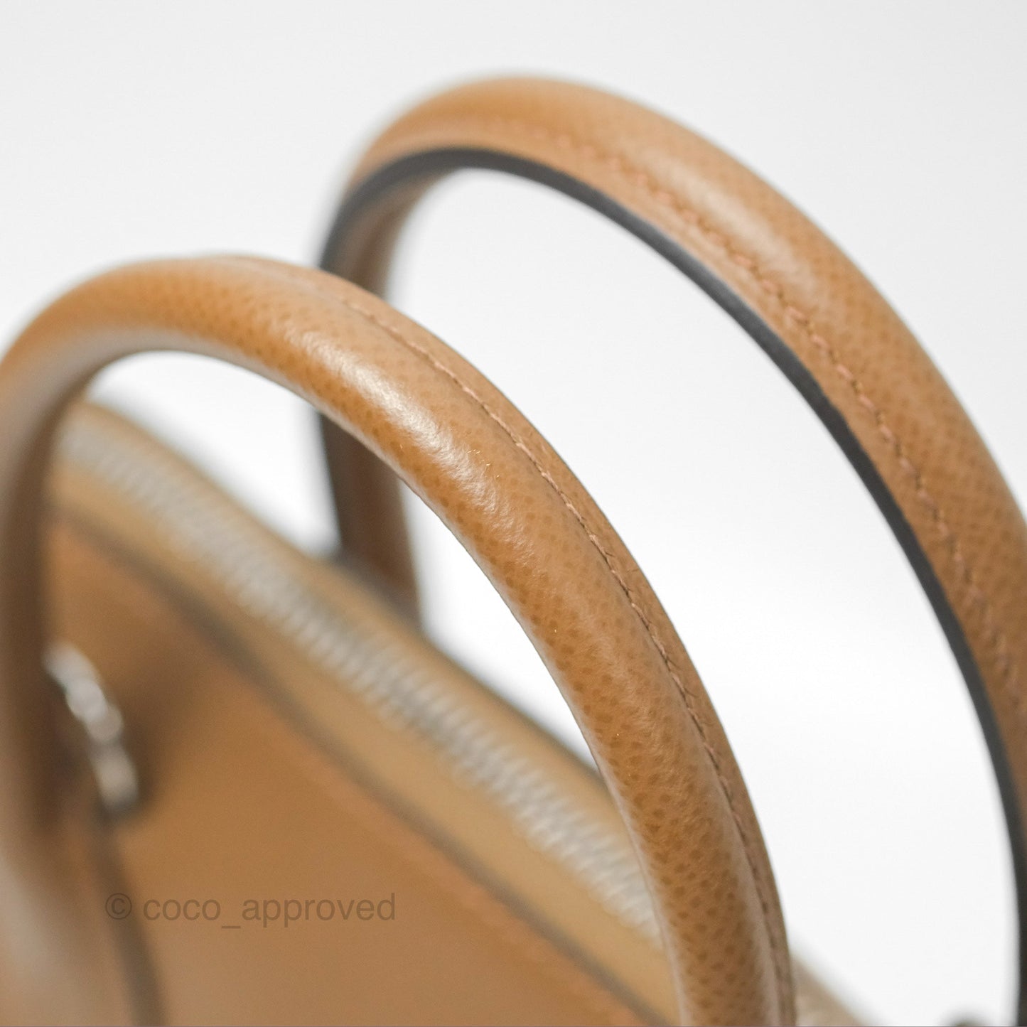 Hermès Bolide 1923 25 Alezan Epsom Palladium Hardware