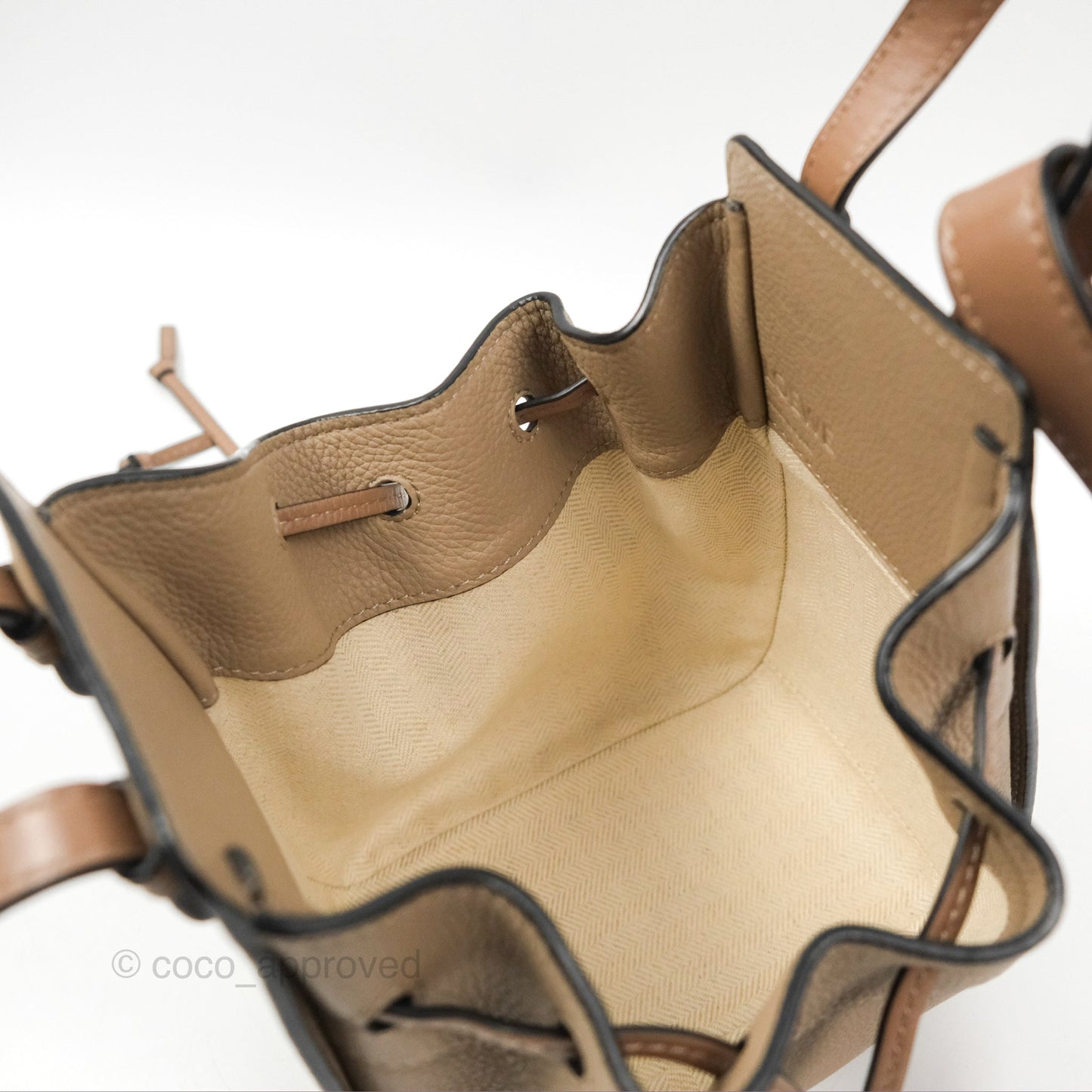 Loewe Hammock Mini Sand Shoulder Bag