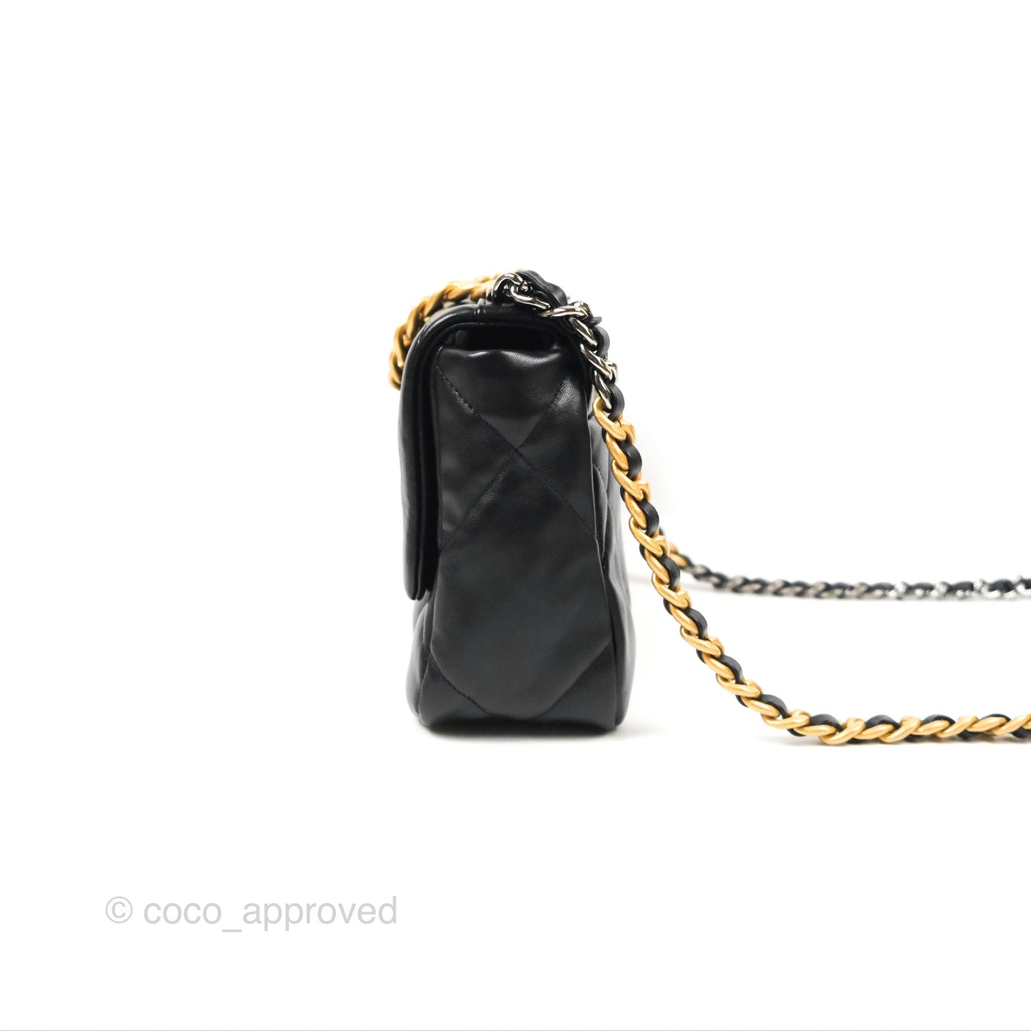 Chanel 19 Small Black Mixed Hardware