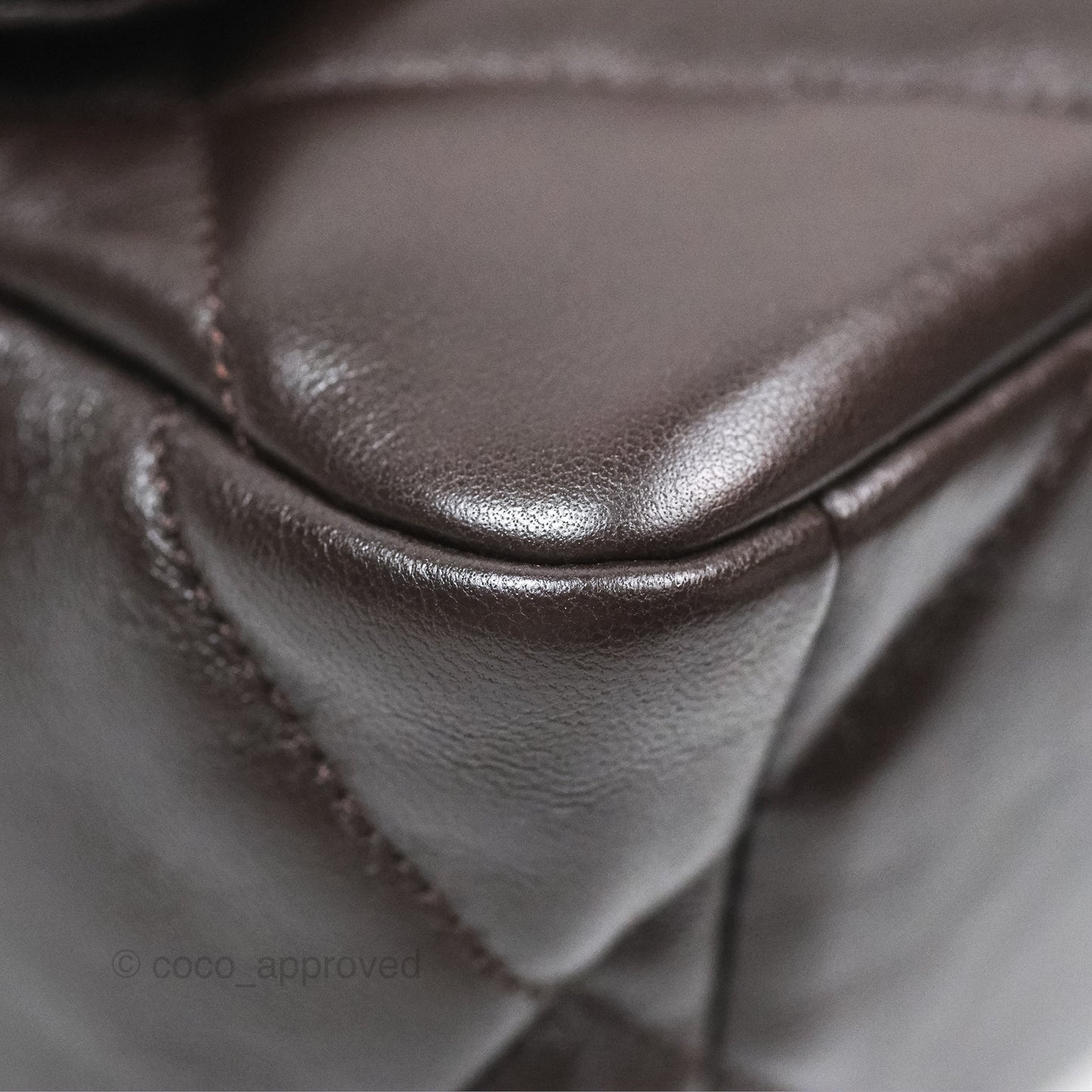 Chanel 19 Small Dark Brown Mixed Hardware