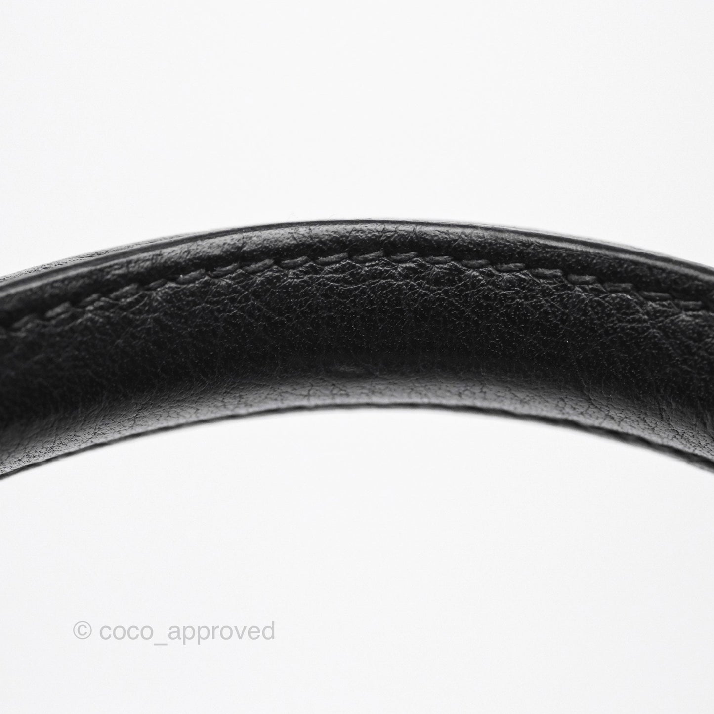 Hermès Kelly 28 Retourne Noir Black 89 Clemence Palladium Hardware
