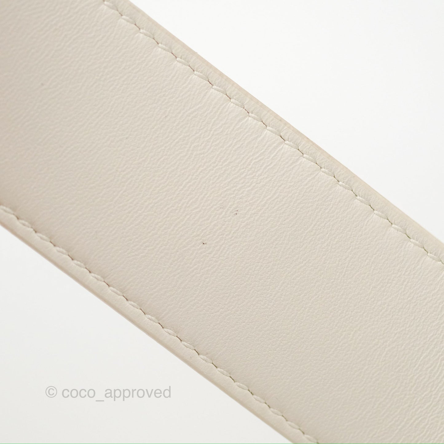 Christian Dior My ABCDior Lady Dior White Cannage Lambskin Gold Hardware