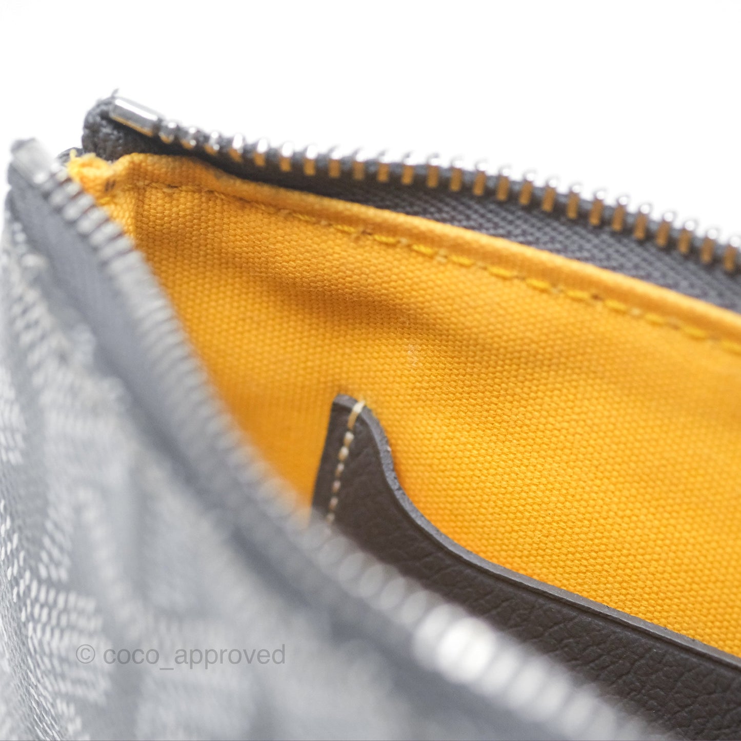 Goyard Sénat Mini Pouch Grey