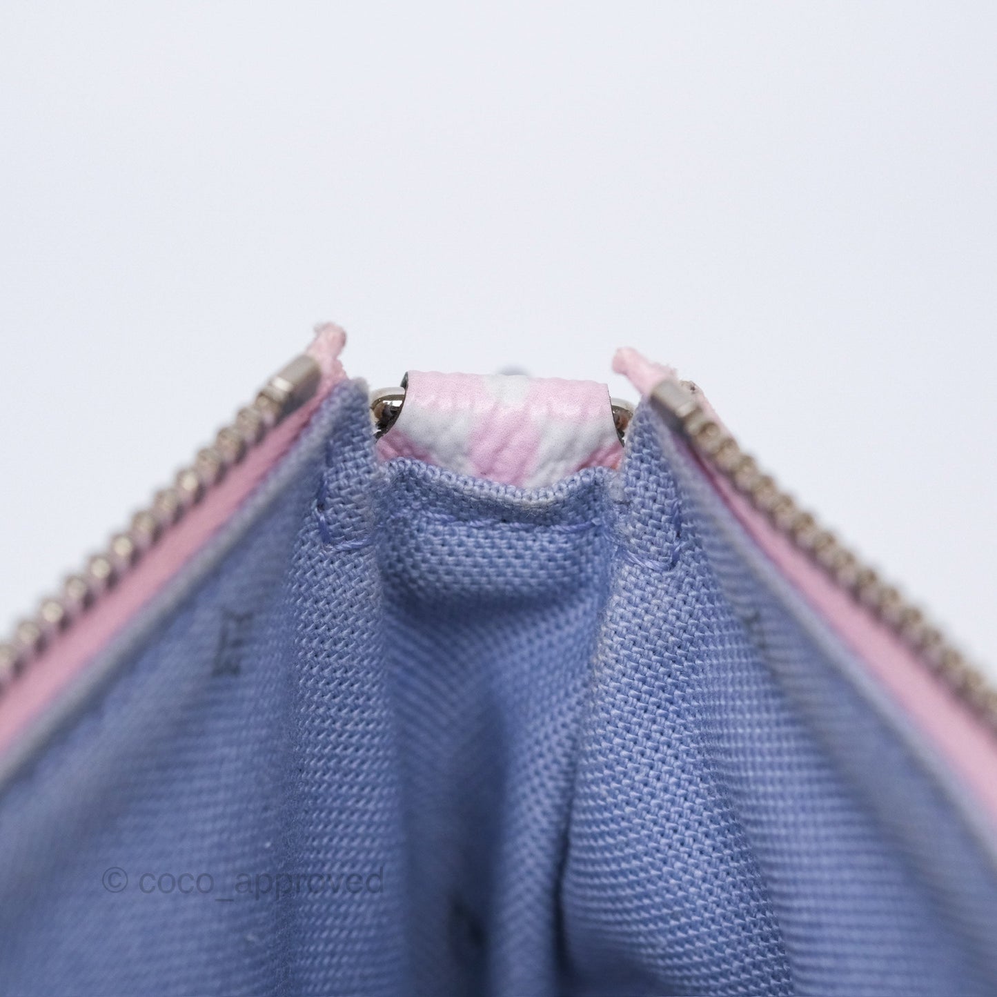 Louis Vuitton Mini Pochette Accessories Escale Pastel Monogram