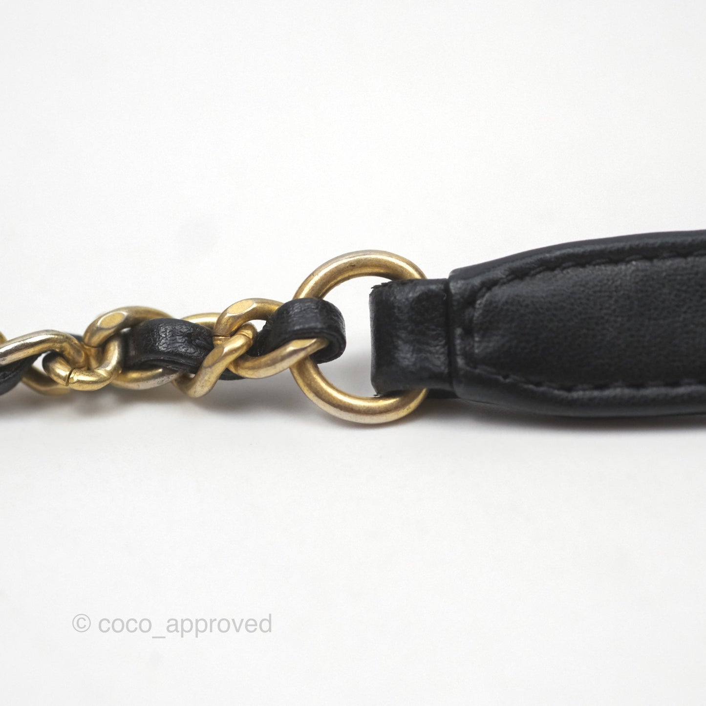 Chanel Small CC Filigree Flap Quilted Navy Black Caviar Aged Gold Hardware