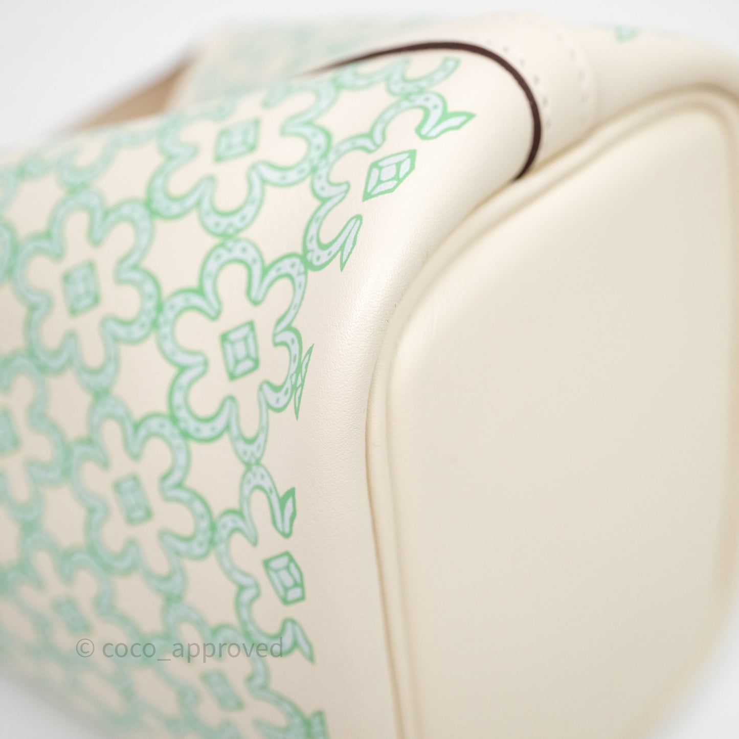 Hermès Micro Picotin 14 Lucky Daisy Nata I2 Vert Swift Palladium Hardware