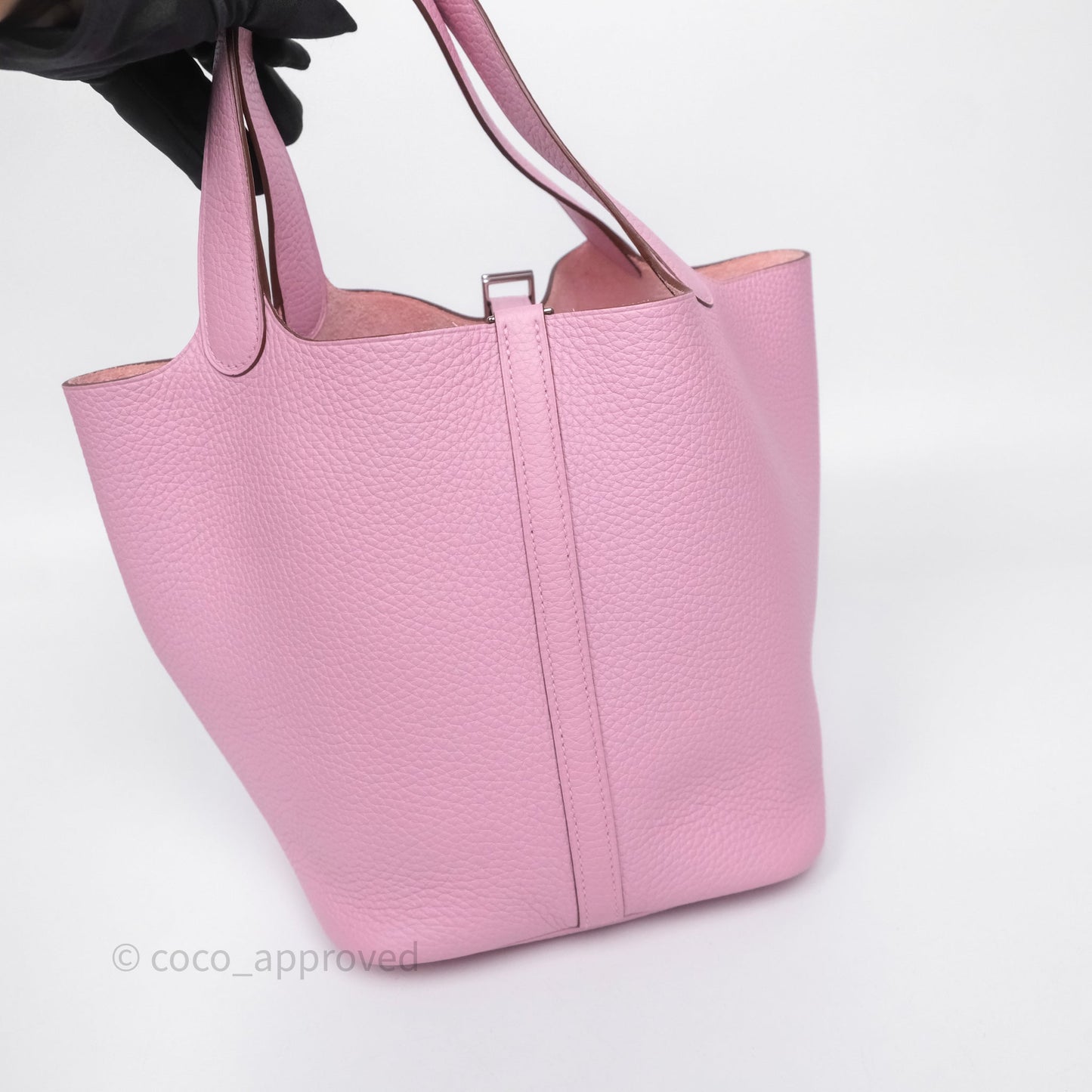 Hermès Picotin 22 Mauve Sylvestre X9 Clemence Palladium Hardware