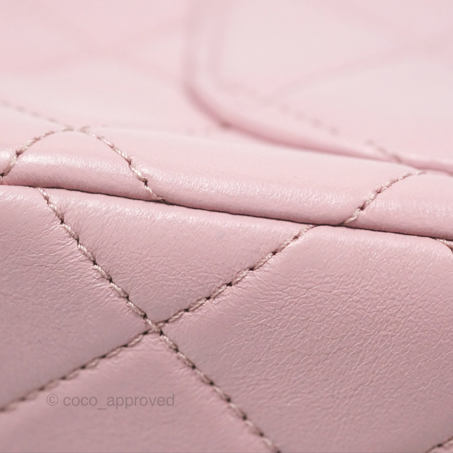 Chanel Flap Bag Dusty Pink Lambskin Aged Gold Hardware 24P