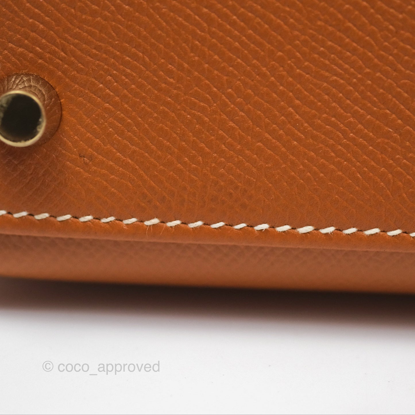 Hermès Kelly 28 Sellier Gold 37 Epsom Gold Hardware