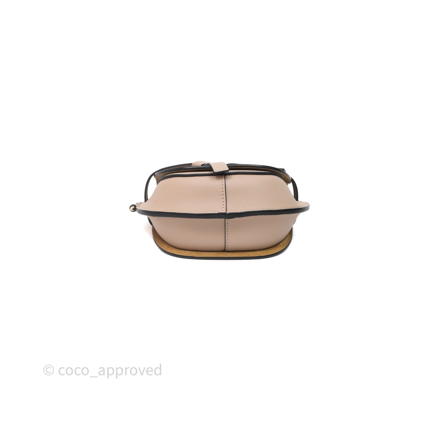 Loewe Mini Gate Dual Bag Beige Sand Soft Calfskin Jacquard Strap