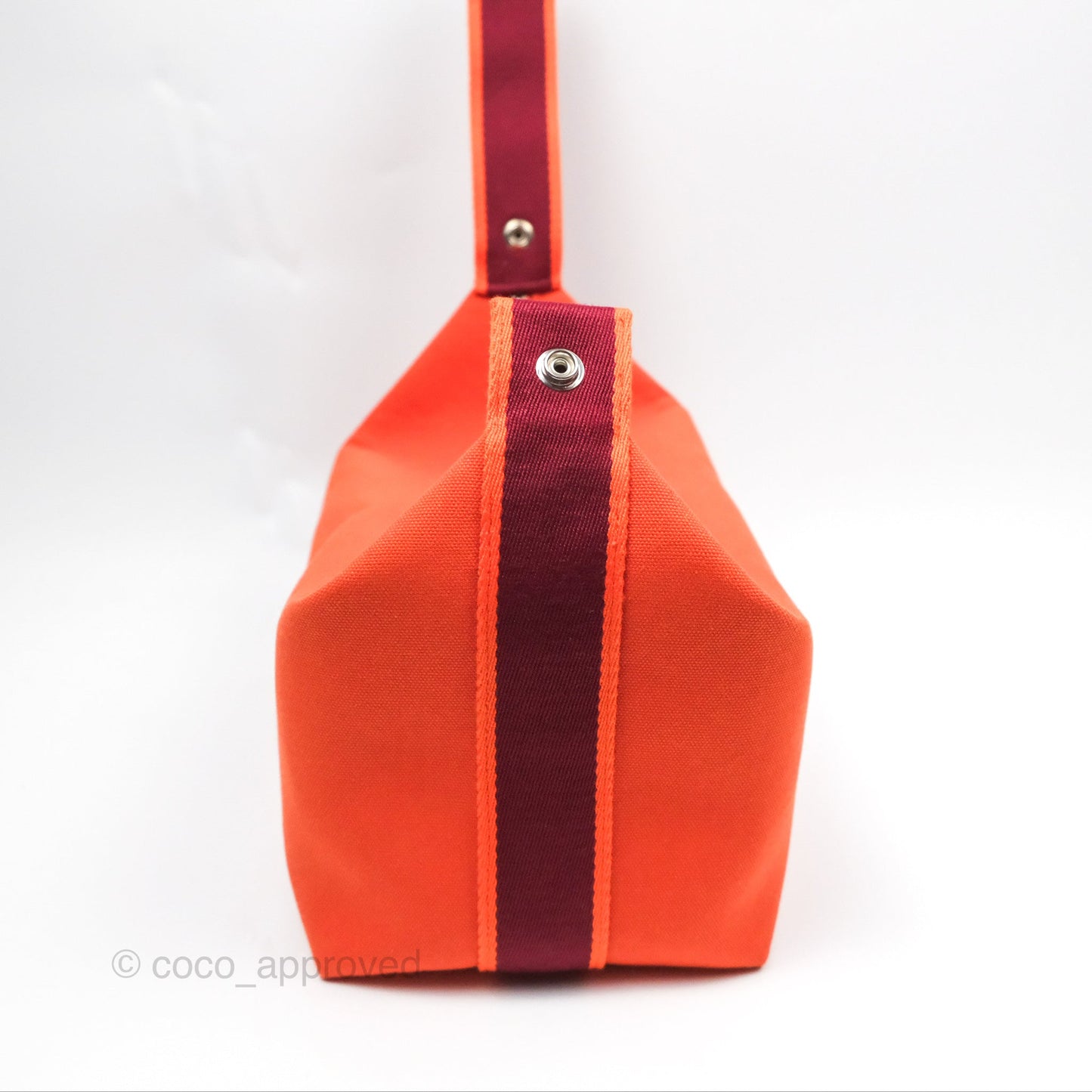 Hermès Small Bride-A-Brac Orange Feu Canvas