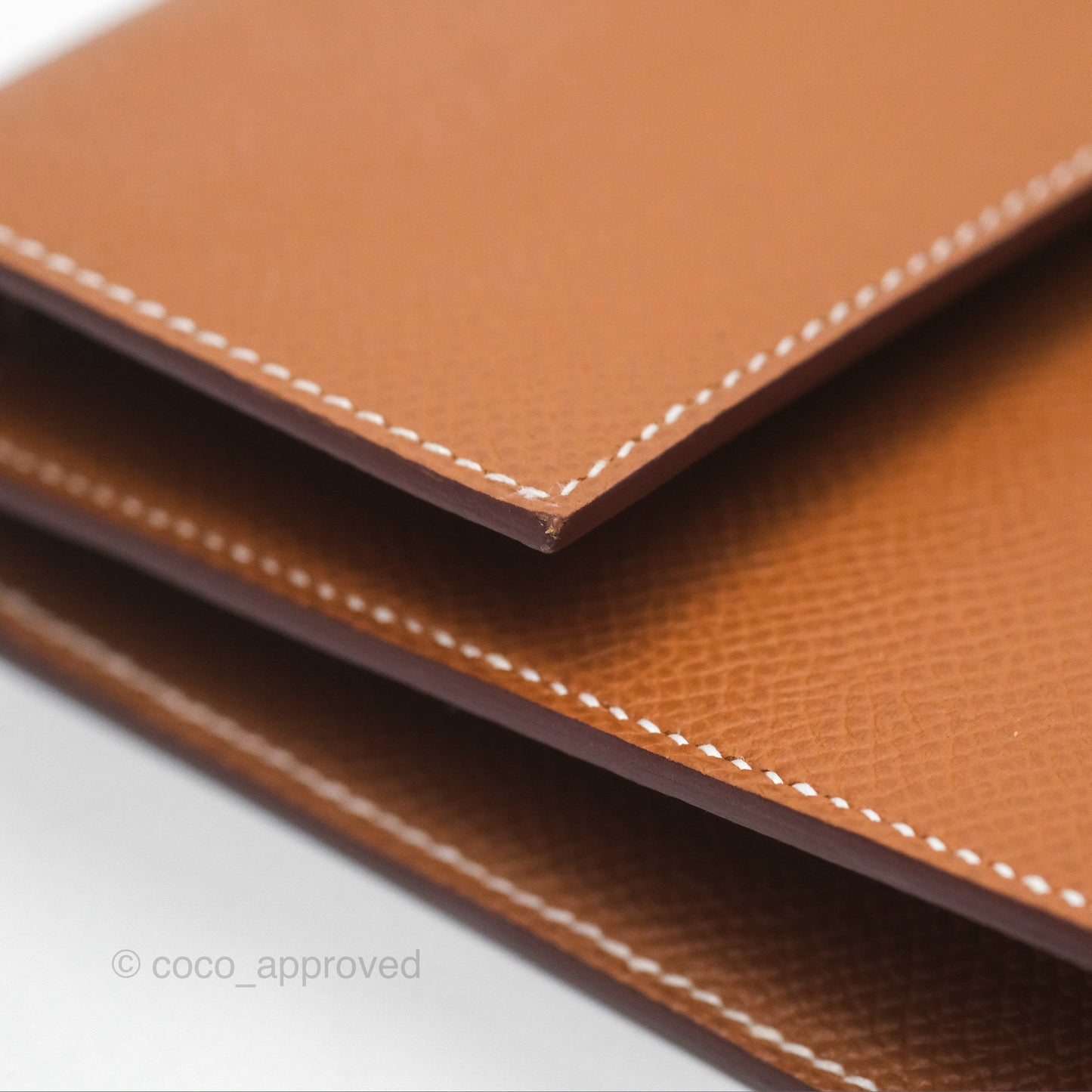 Hermès Clic 16 Wallet On Chain Gold Epsom Gold Hardware