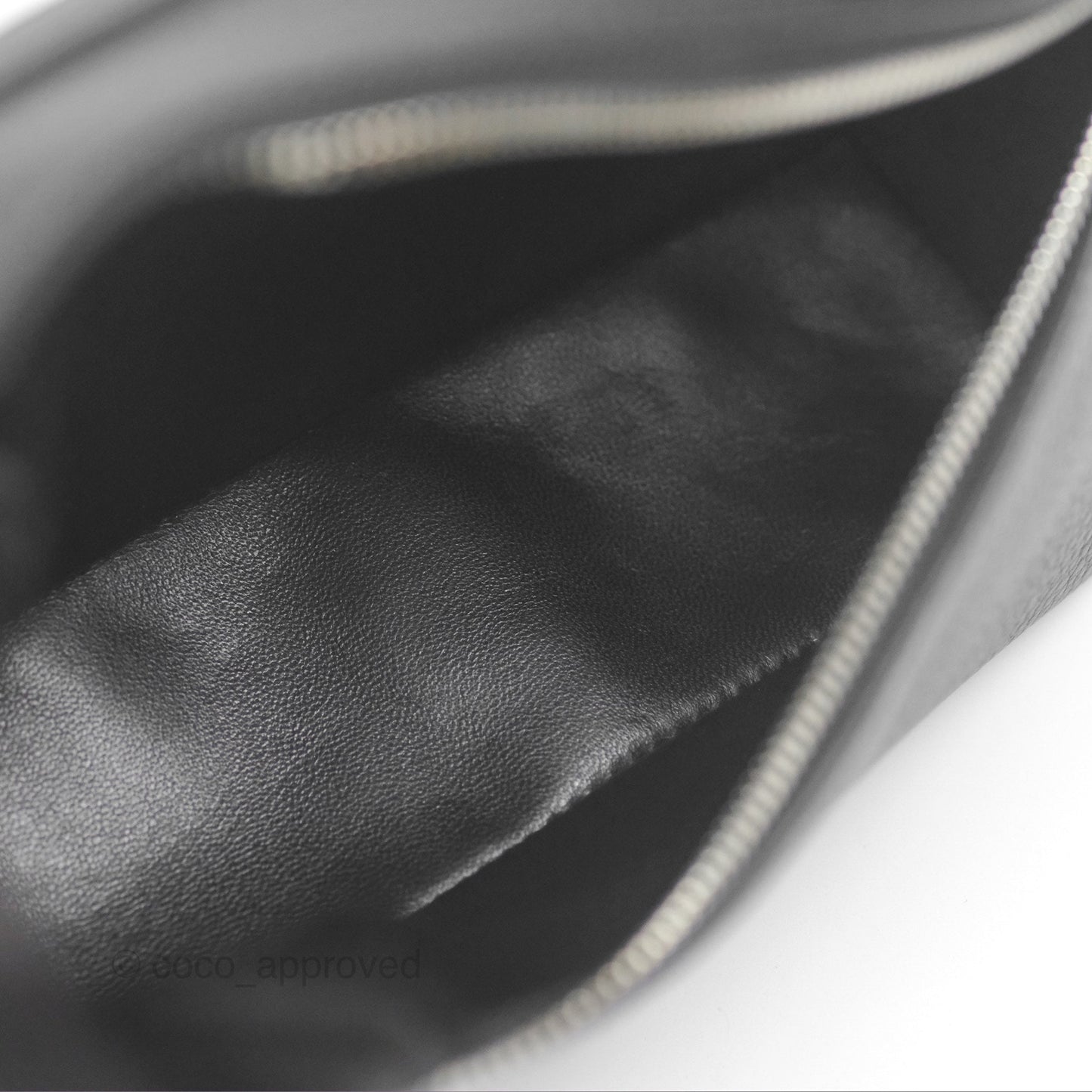 Loro Piana Extra Pocket L19 Black Grained Calfskin