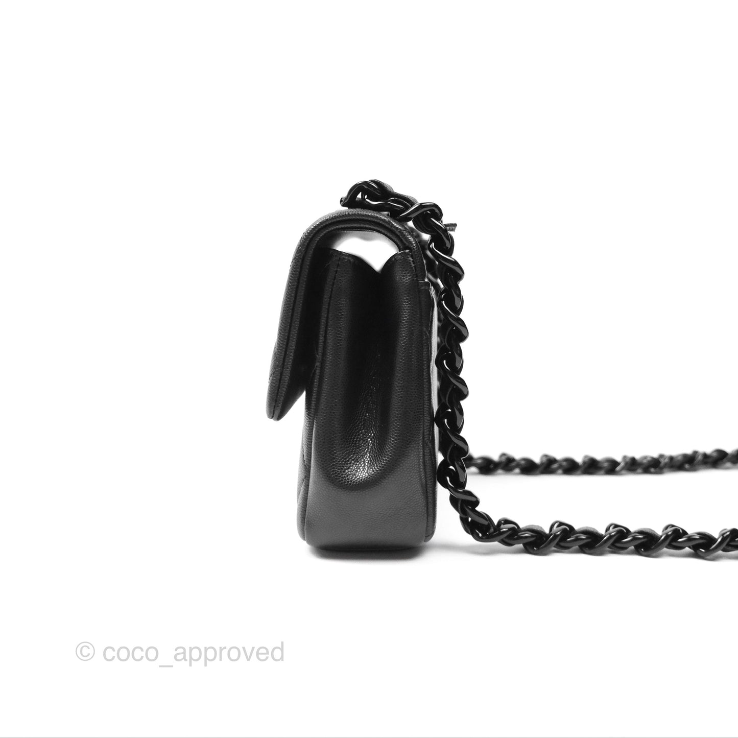 Chanel My Everything Flap Bag So Black Caviar Incognito Hardware