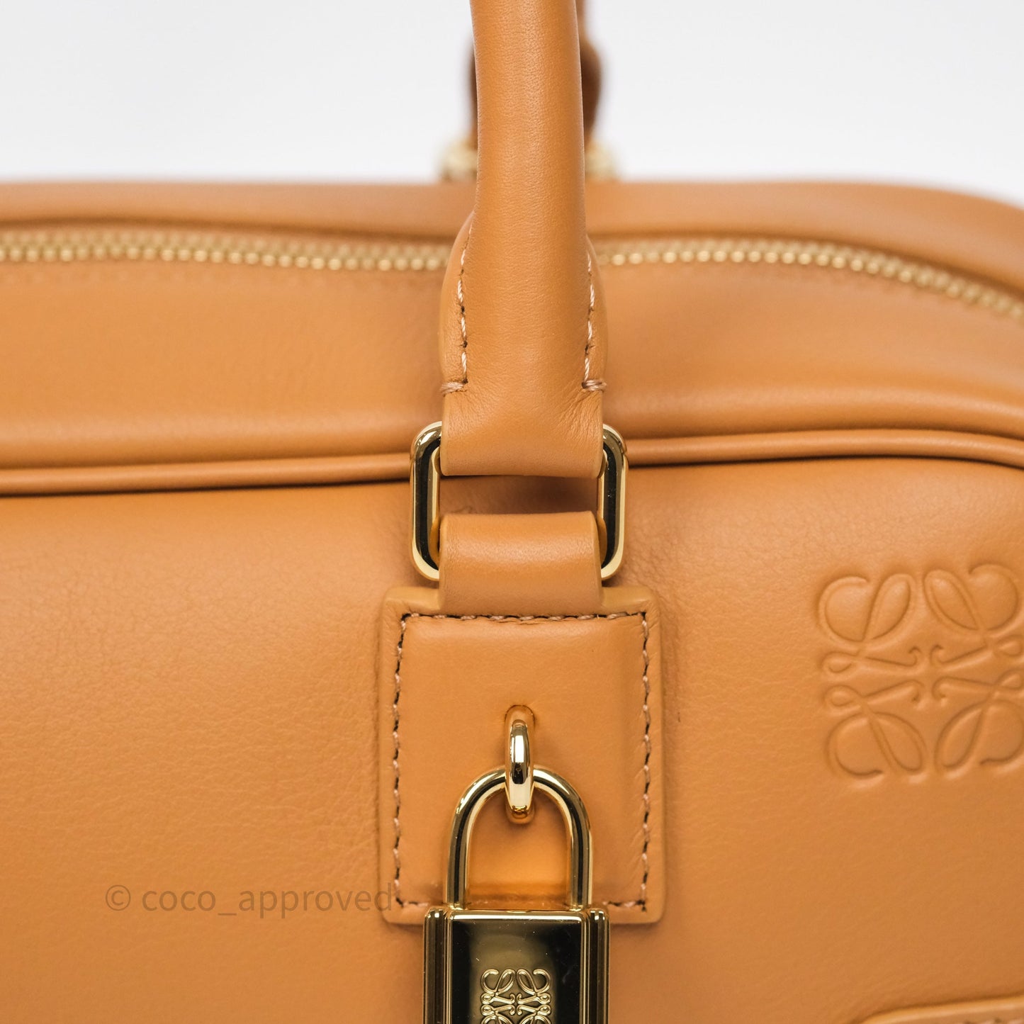 Loewe Amazona 23 Cropped Bag Warm Desert Nappa Calfskin