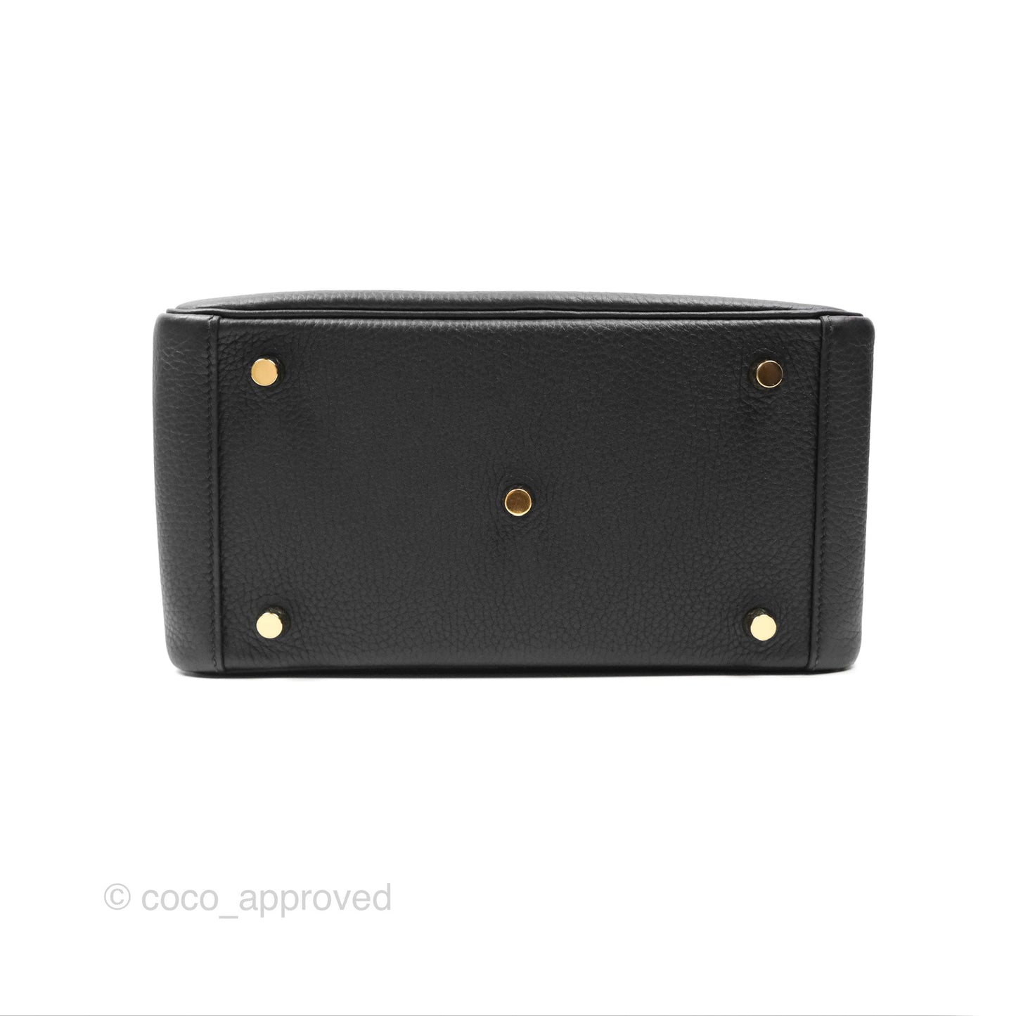 Hermès Lindy 26 Touch Black Clemence Croc Handle Gold Hardware