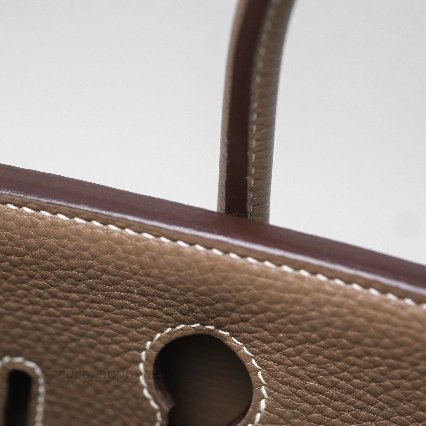 Hermès Birkin 30 Retourne Etoupe 18 Togo Gold Hardware