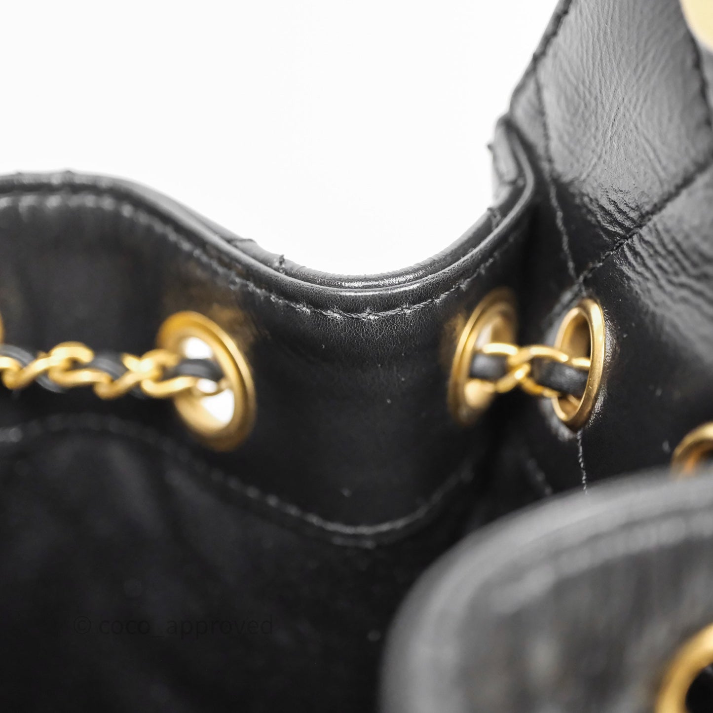 Chanel Mini 25 Black Bag Calfskin Mixed Hardware