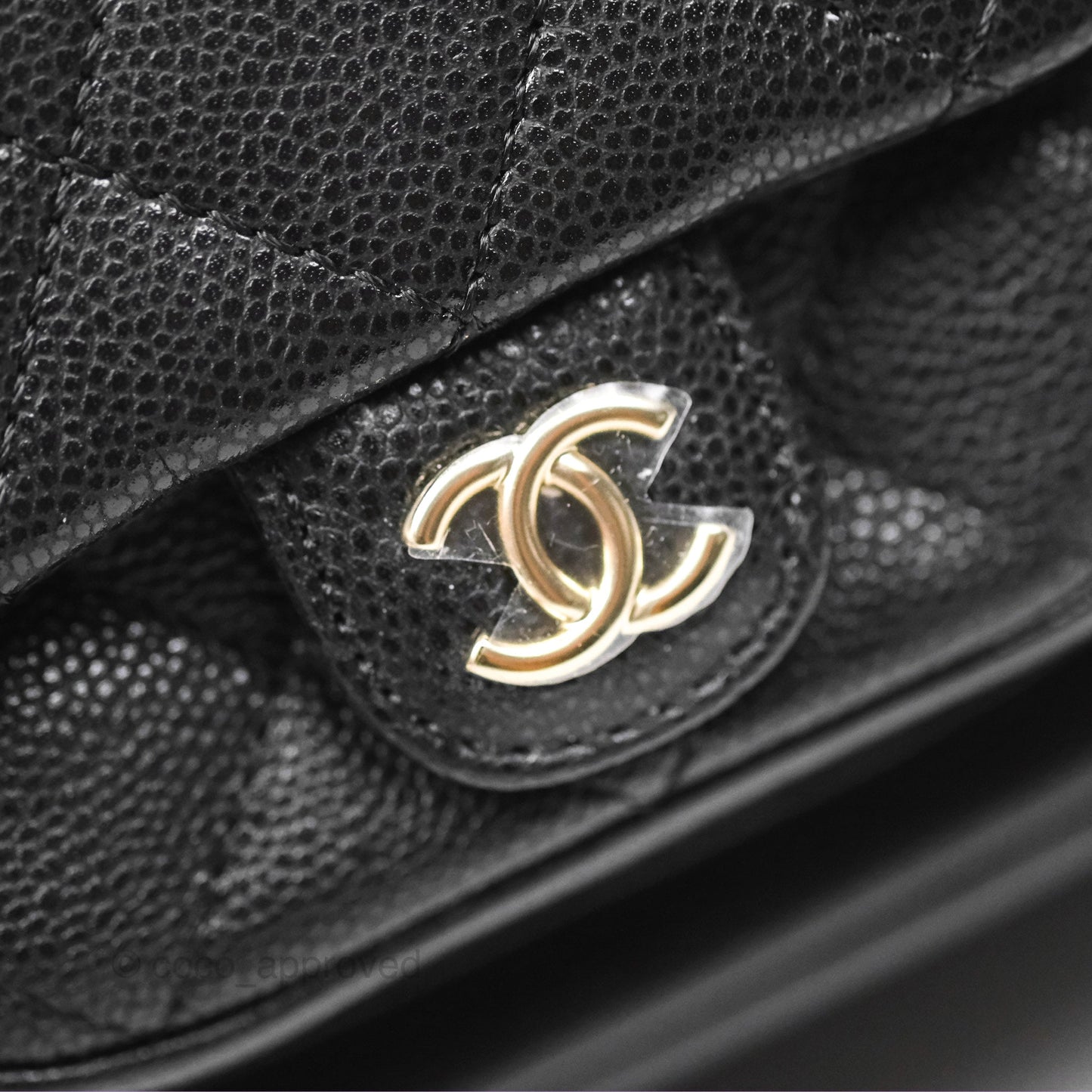 Chanel Small Duma Backpack Caviar Black Gold Hardware 23K