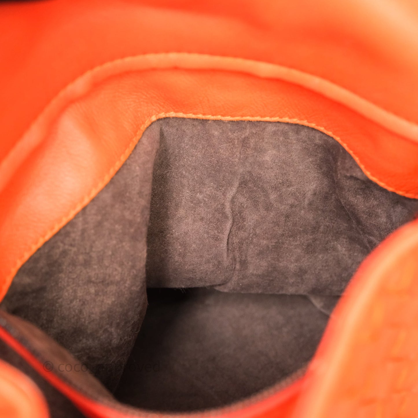 Bottega Veneta Nappa Intrecciato Parachute Tote Bag Orange