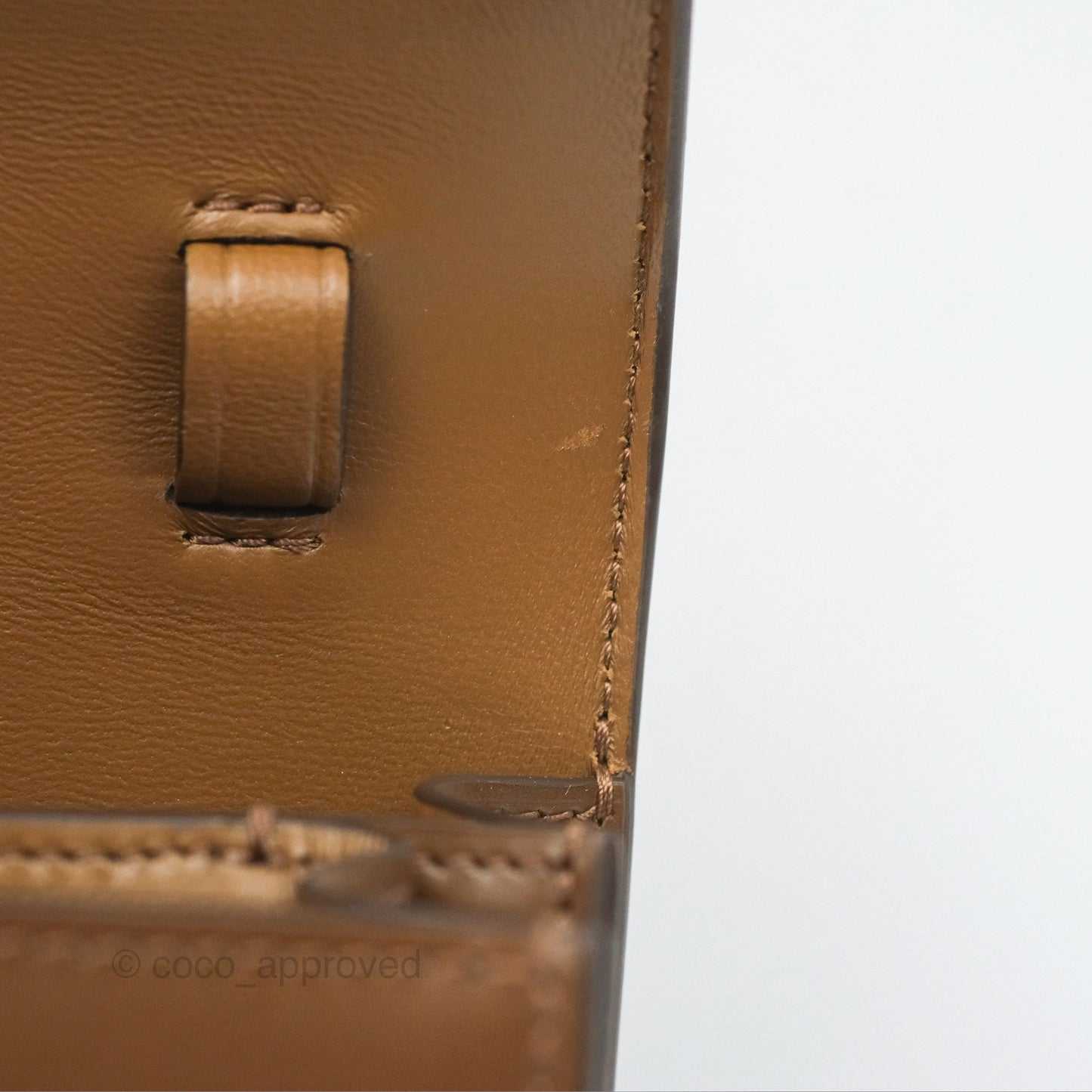 Celine Teen Classic Box Flap Caramel Calfskin