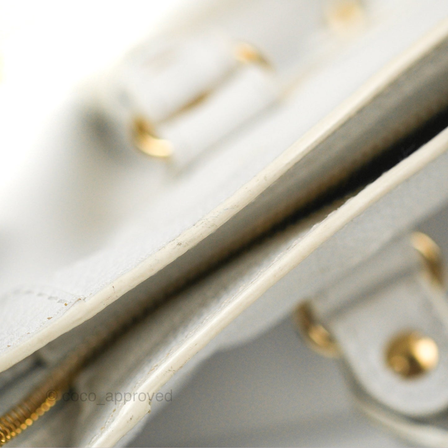 Balenciaga Classic Small City Bag White Aged Calfskin Gold Hardware