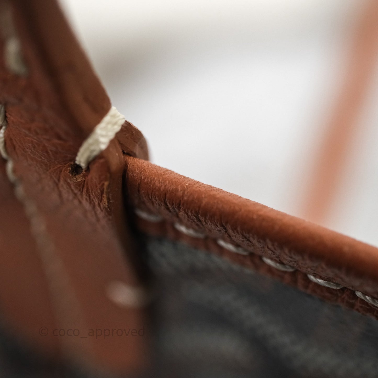 Goyard St Louis Tote GM Tan Black