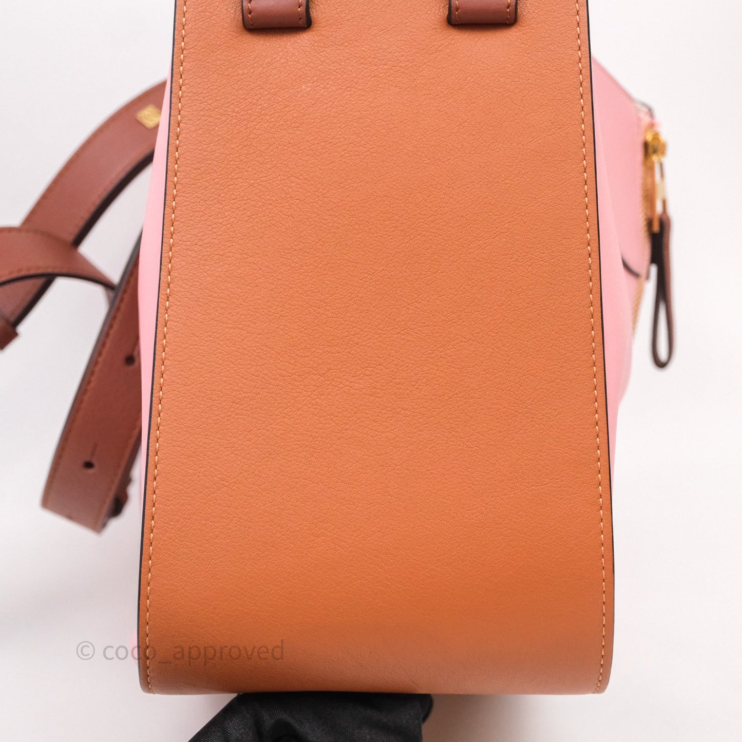Loewe Small Hammock Shoulder Bag Pink Tan
