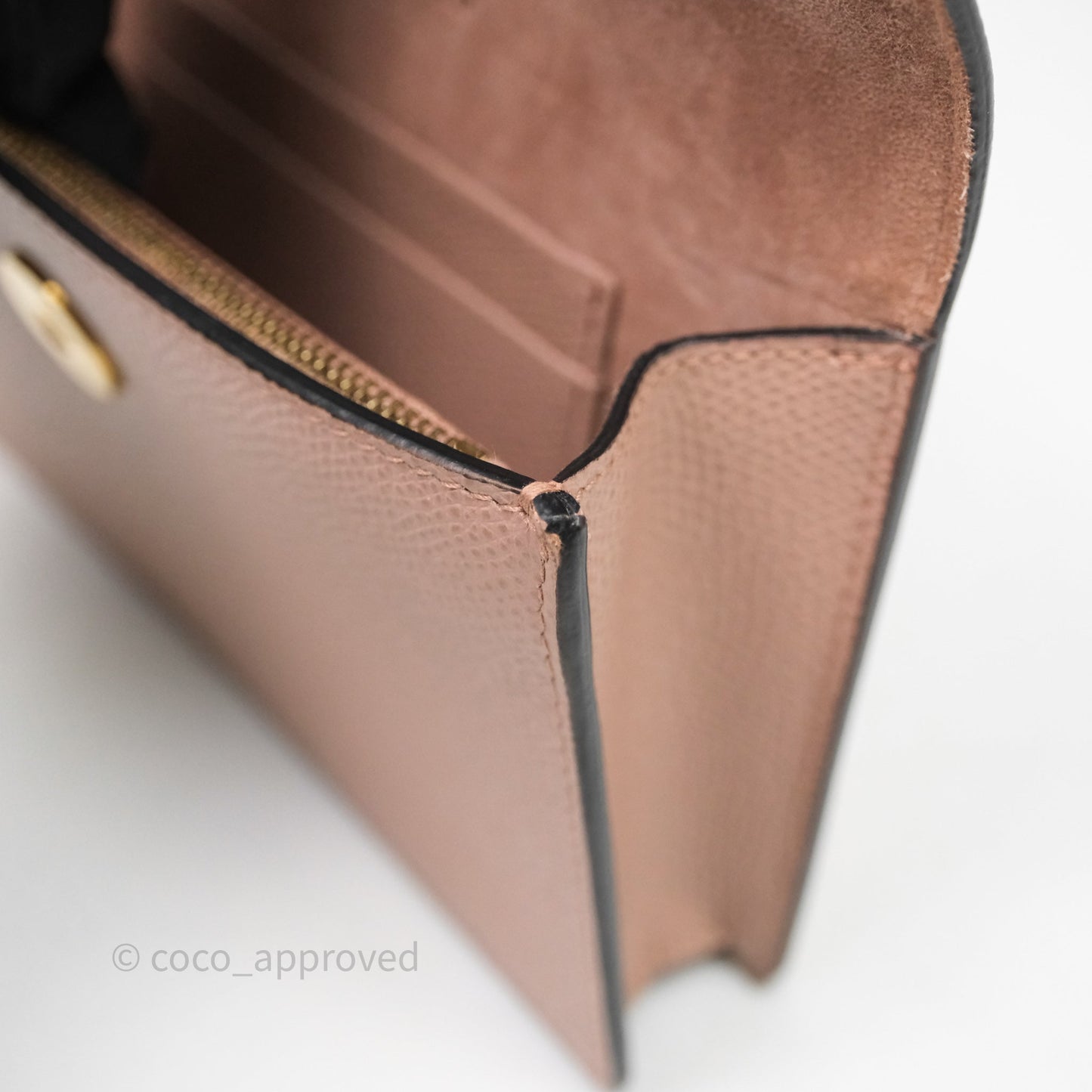 Christian Dior Saddle Belt Pouch Dusty Pink Matte Calfskin Gold Hardware