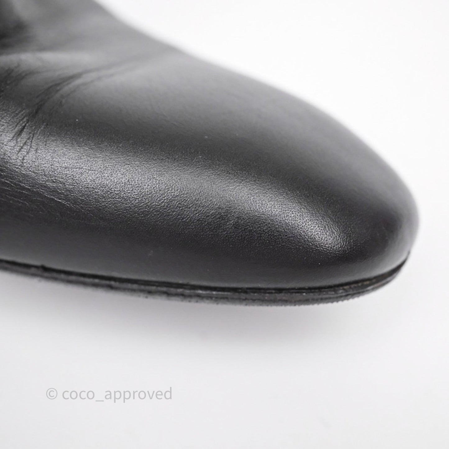 Hermès Ankle Boots Black Size 38