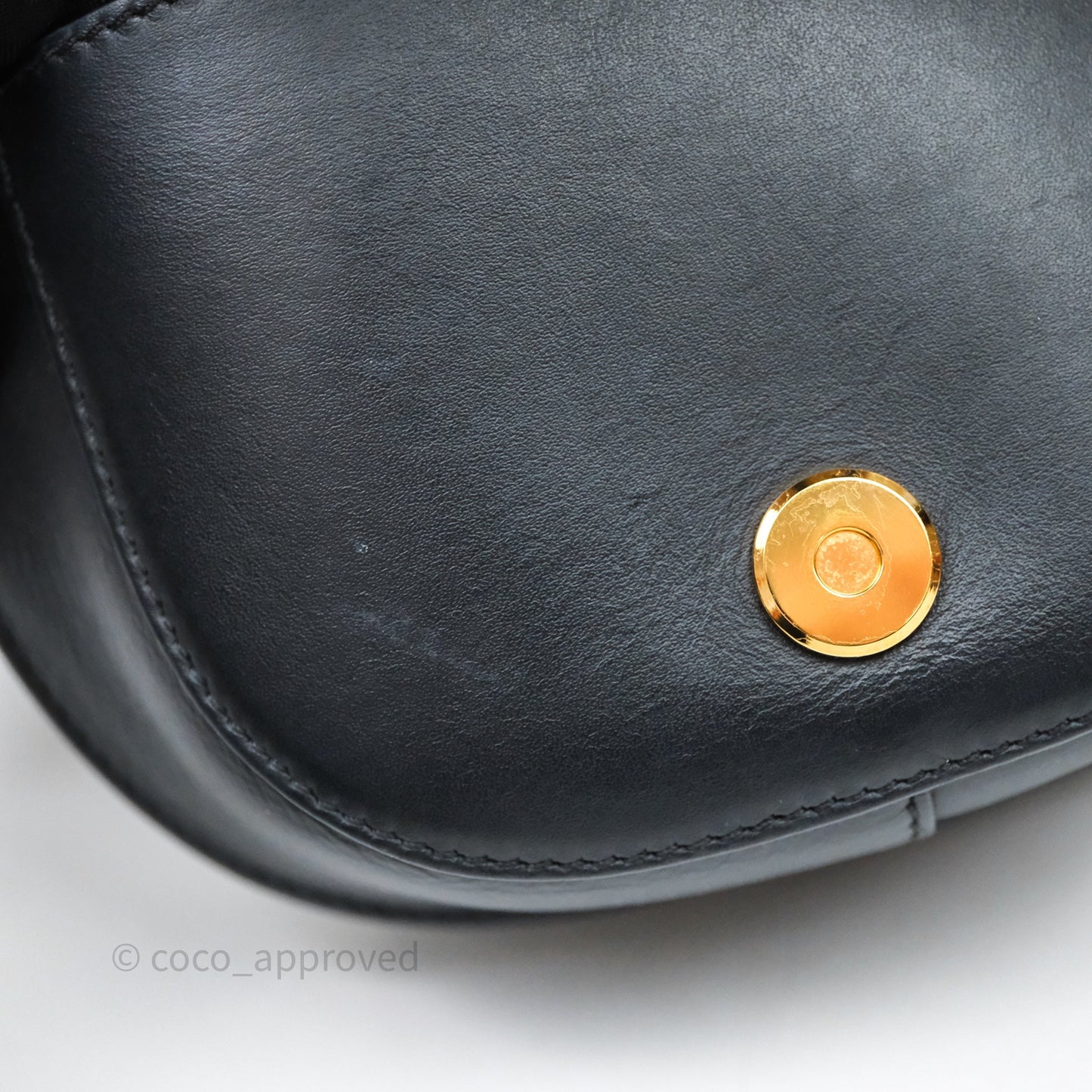 Loewe Mini Gate Dual Bag in Soft Calfskin & Jacquard Strap Black
