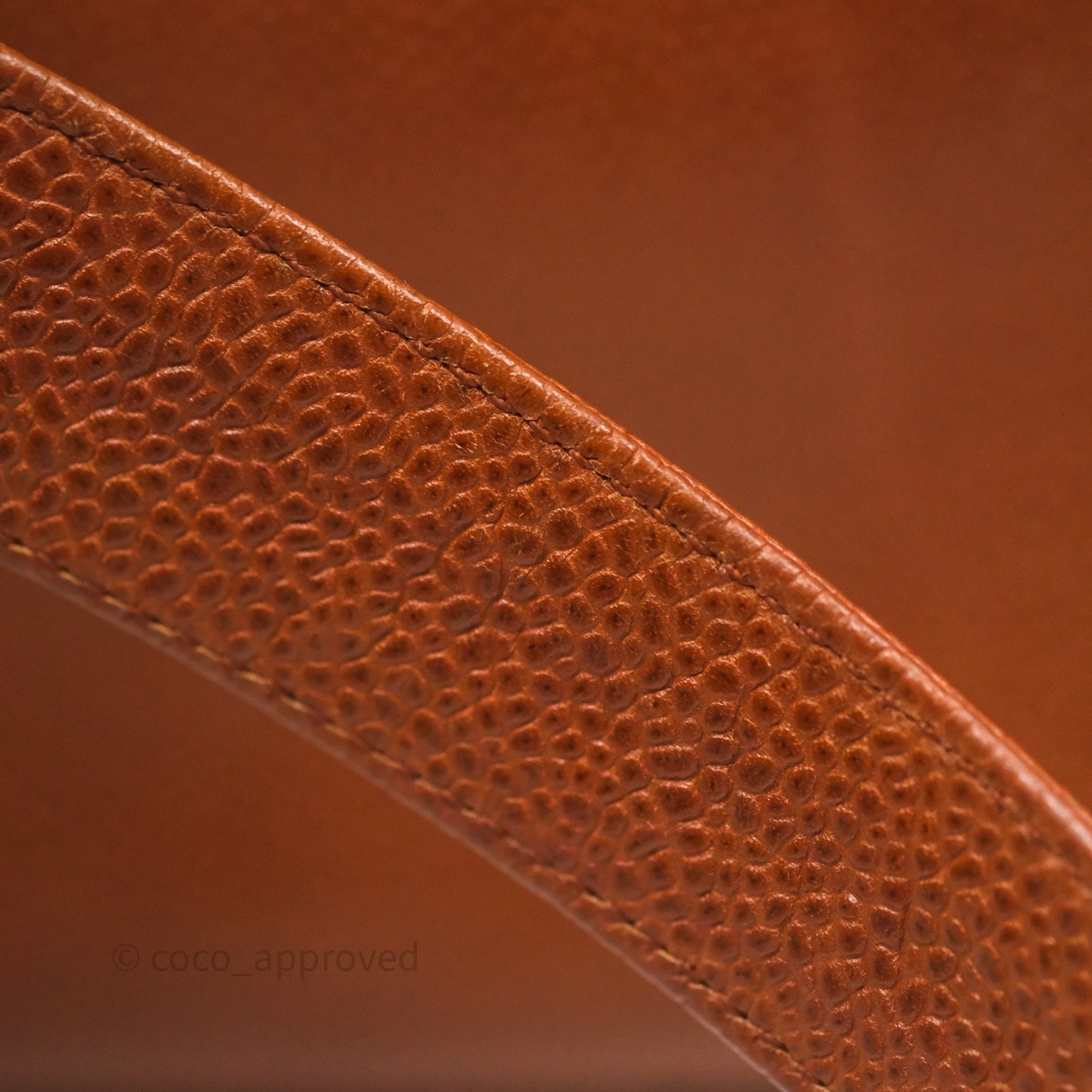 Chanel Vintage Tote Caramel Caviar 24K Gold Hardware