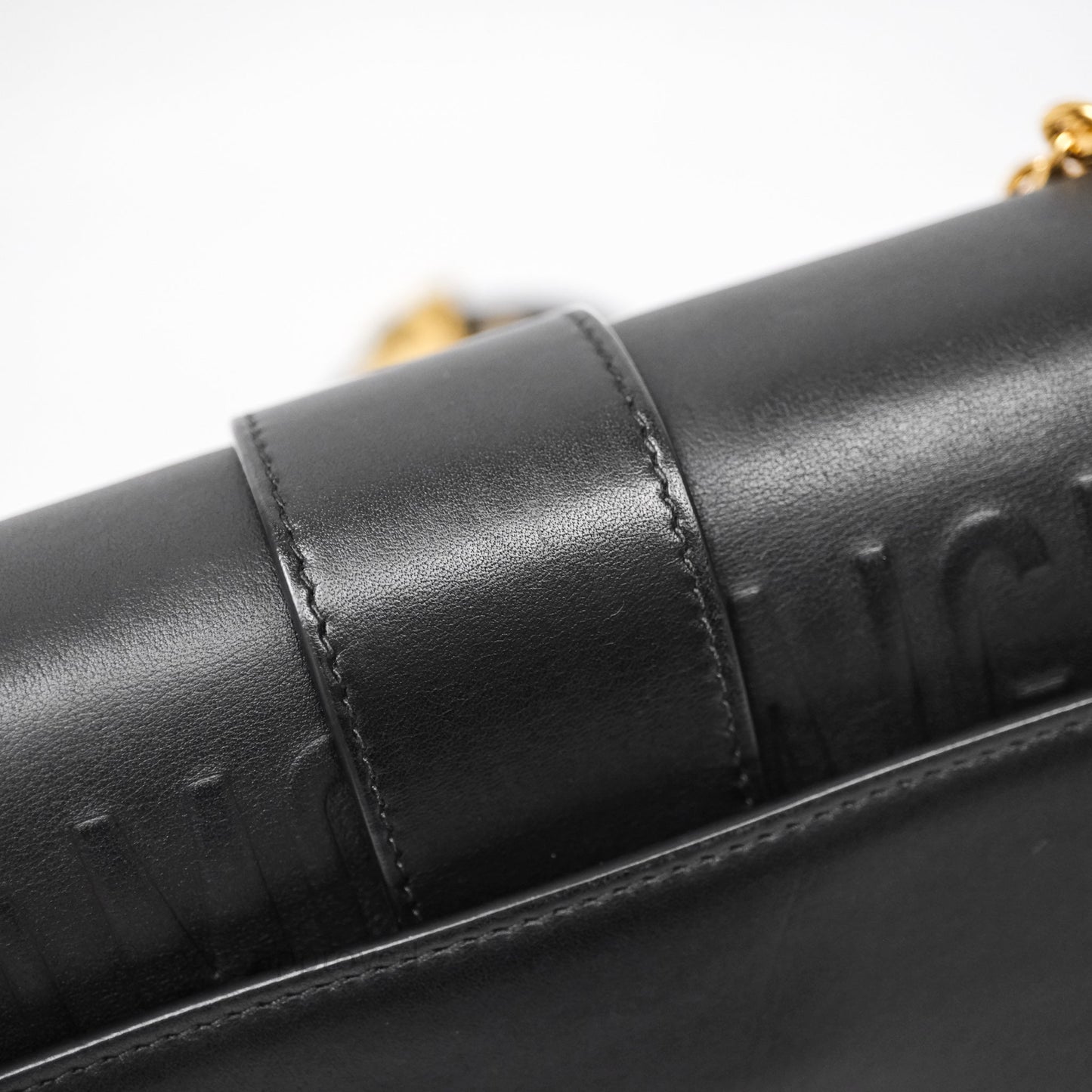 Christian Dior 30 Montaigne East-West Chain Bag Black