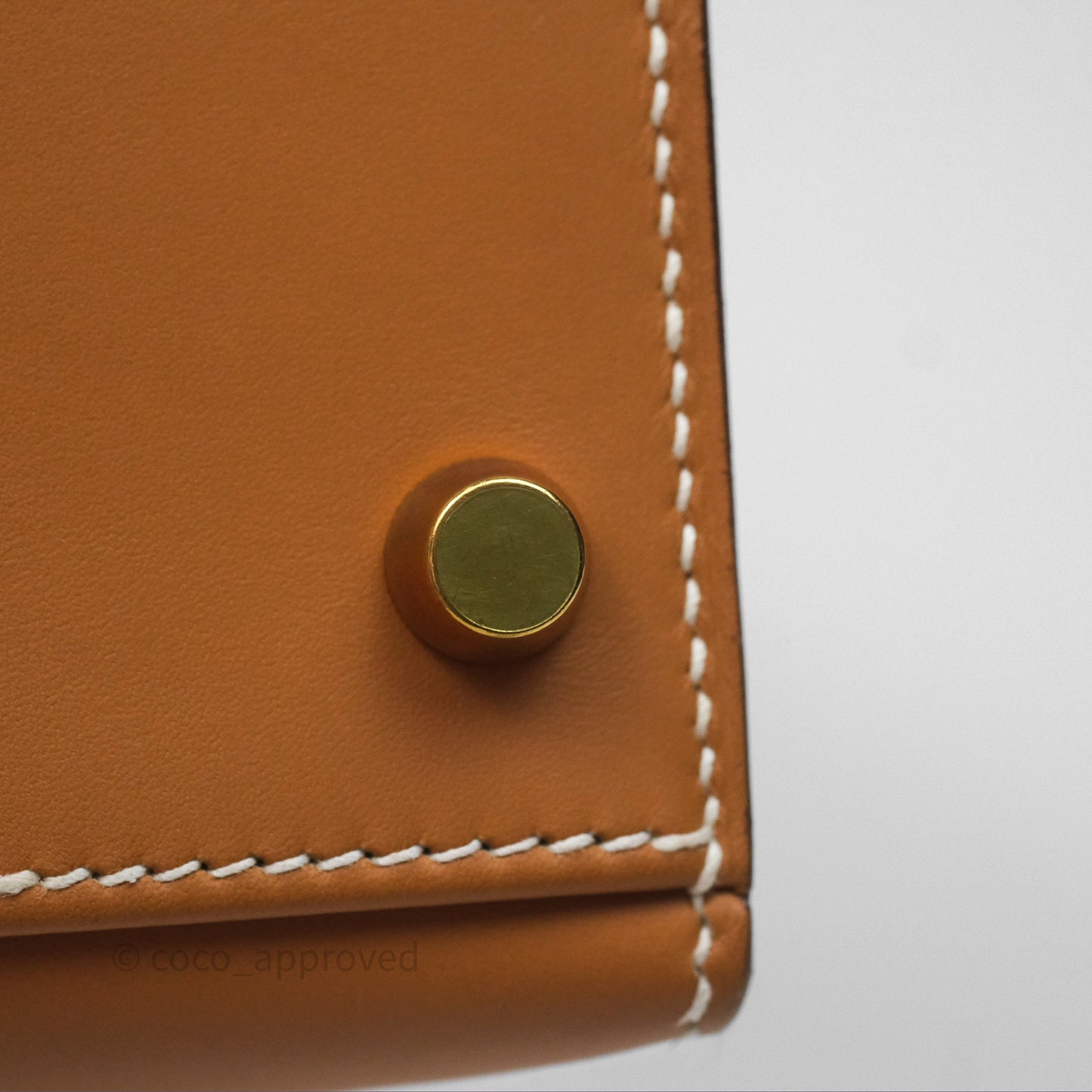 Hermès Kelly II 28 Sellier Gold 37 Chamonix Leather Gold Hardware