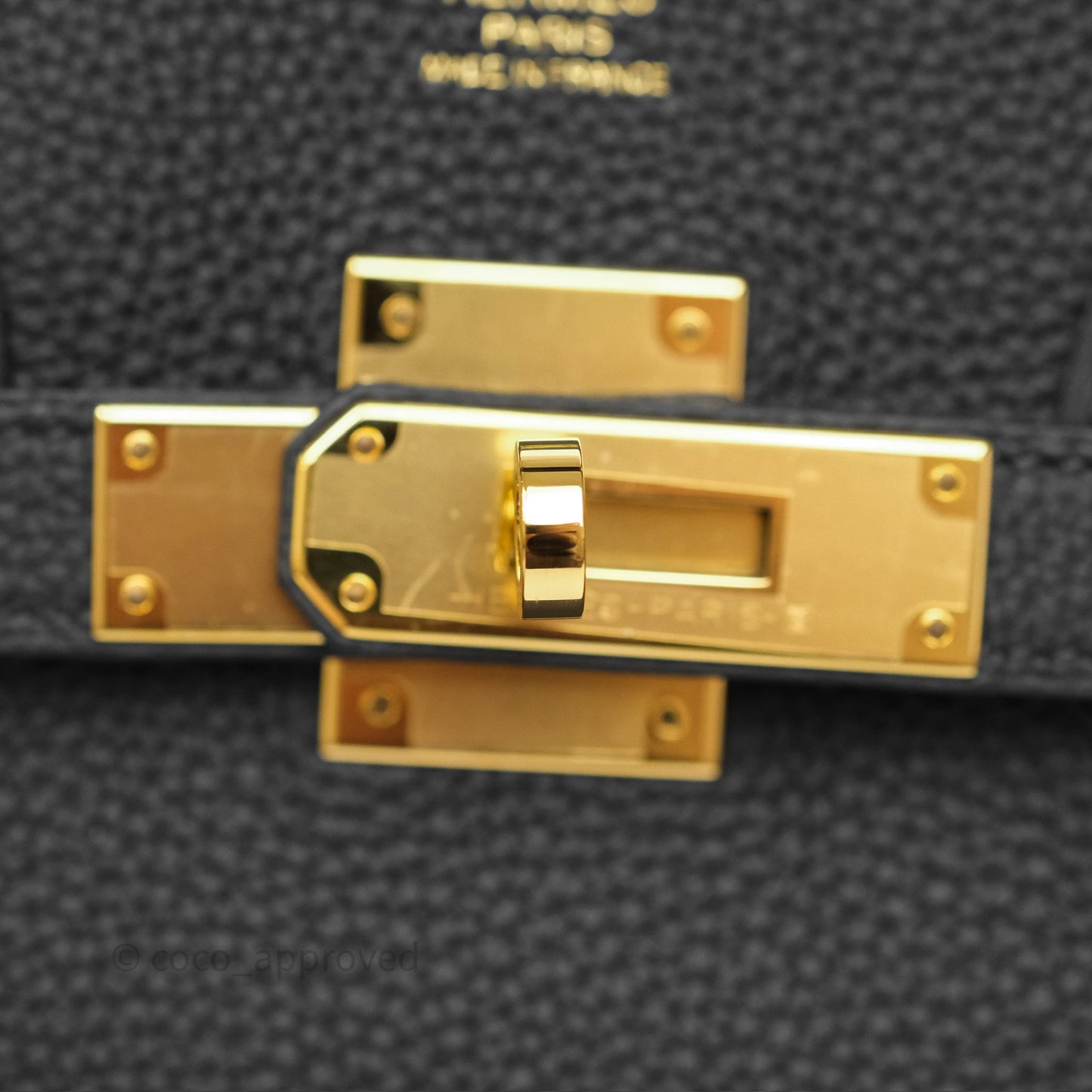 Hermès 3 In 1 Birkin 30 Retourne Black Noir 89 Togo Gold Hardware